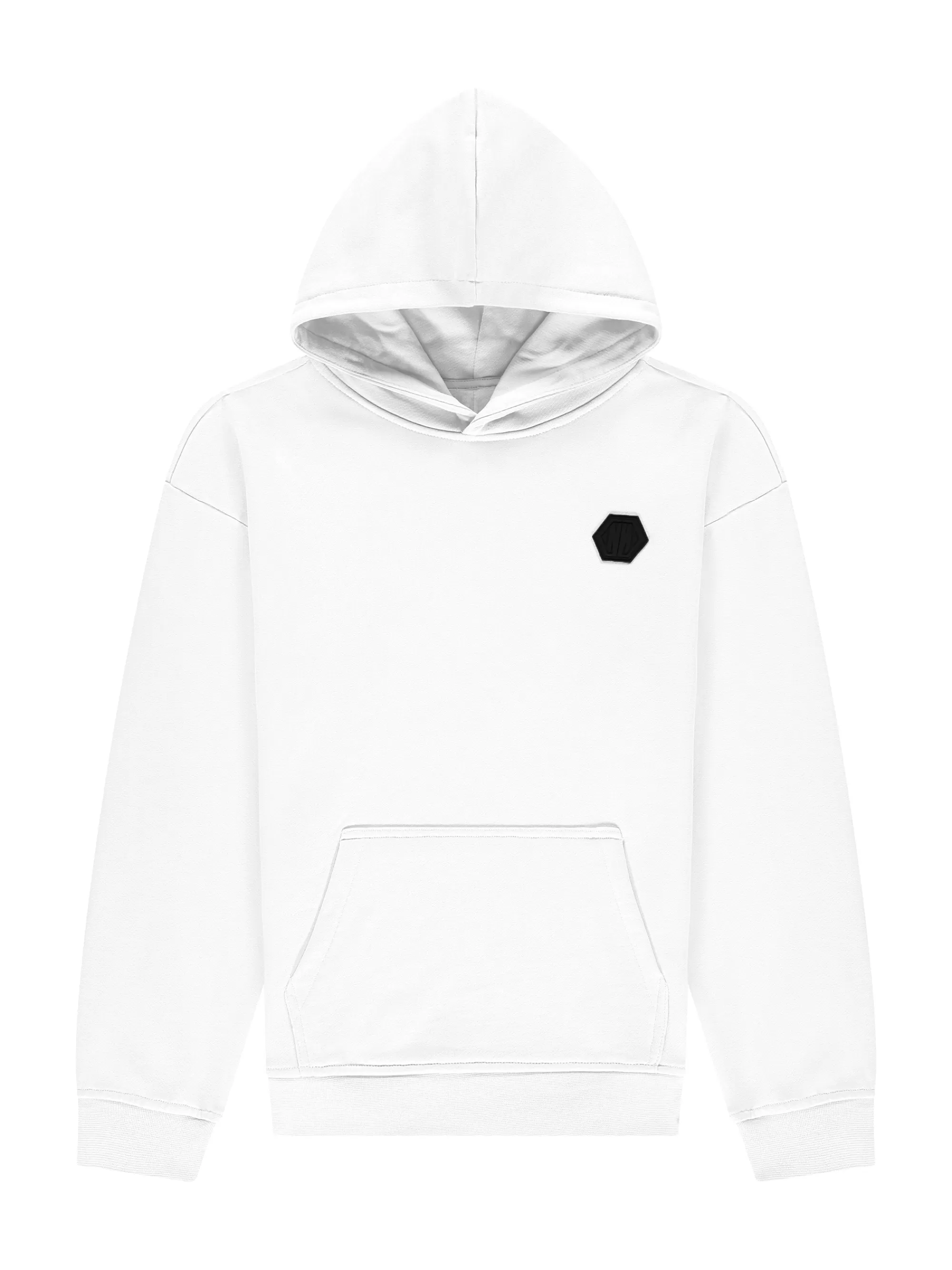 FIFTH HOUSE Truien & Vesten-Losvallende hoodie met N&N patch Offwhite