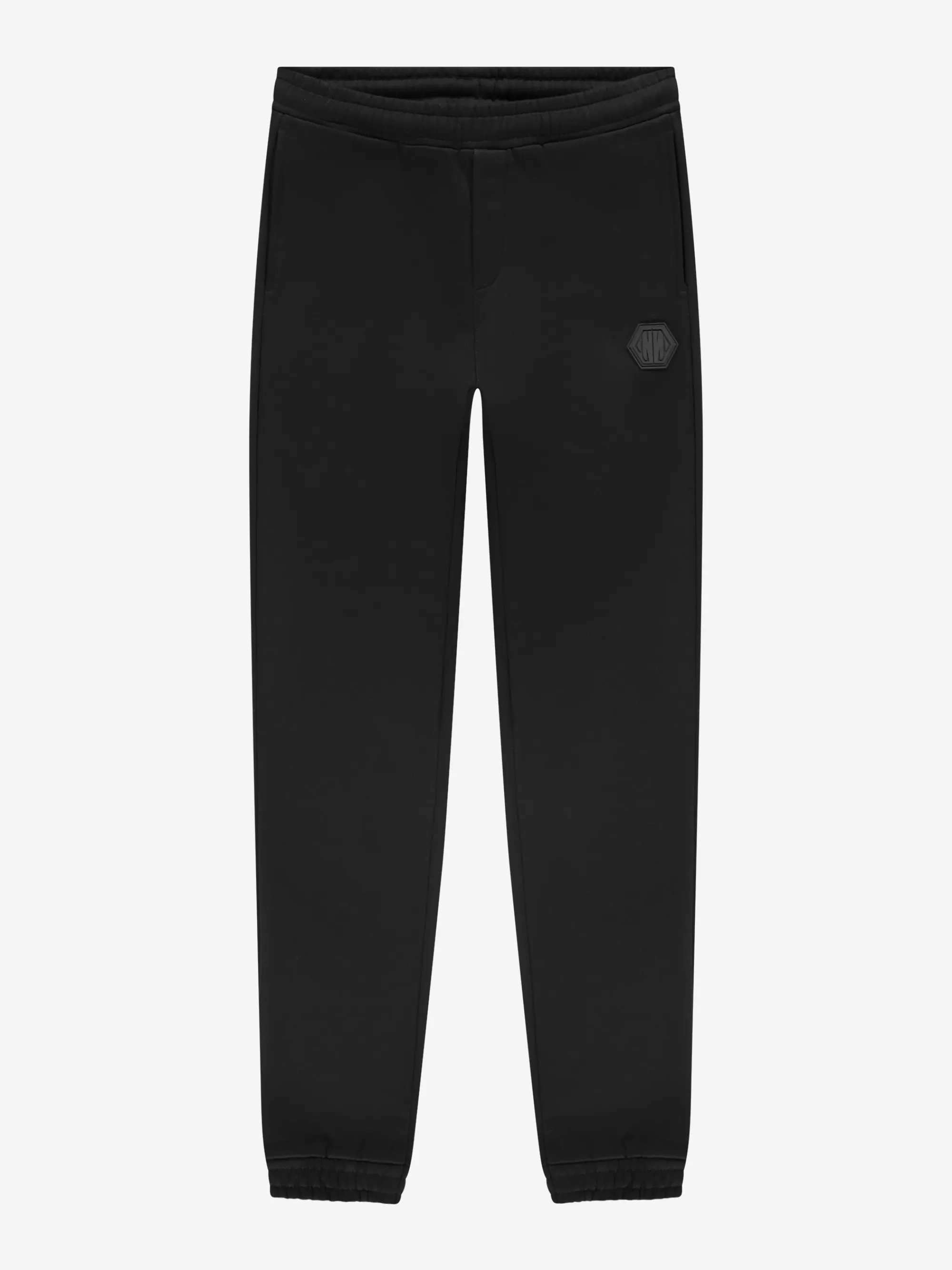 FIFTH HOUSE Sets & Co-ords | Broeken & Jeans-Losvallende joggingbroek met logo patch Black