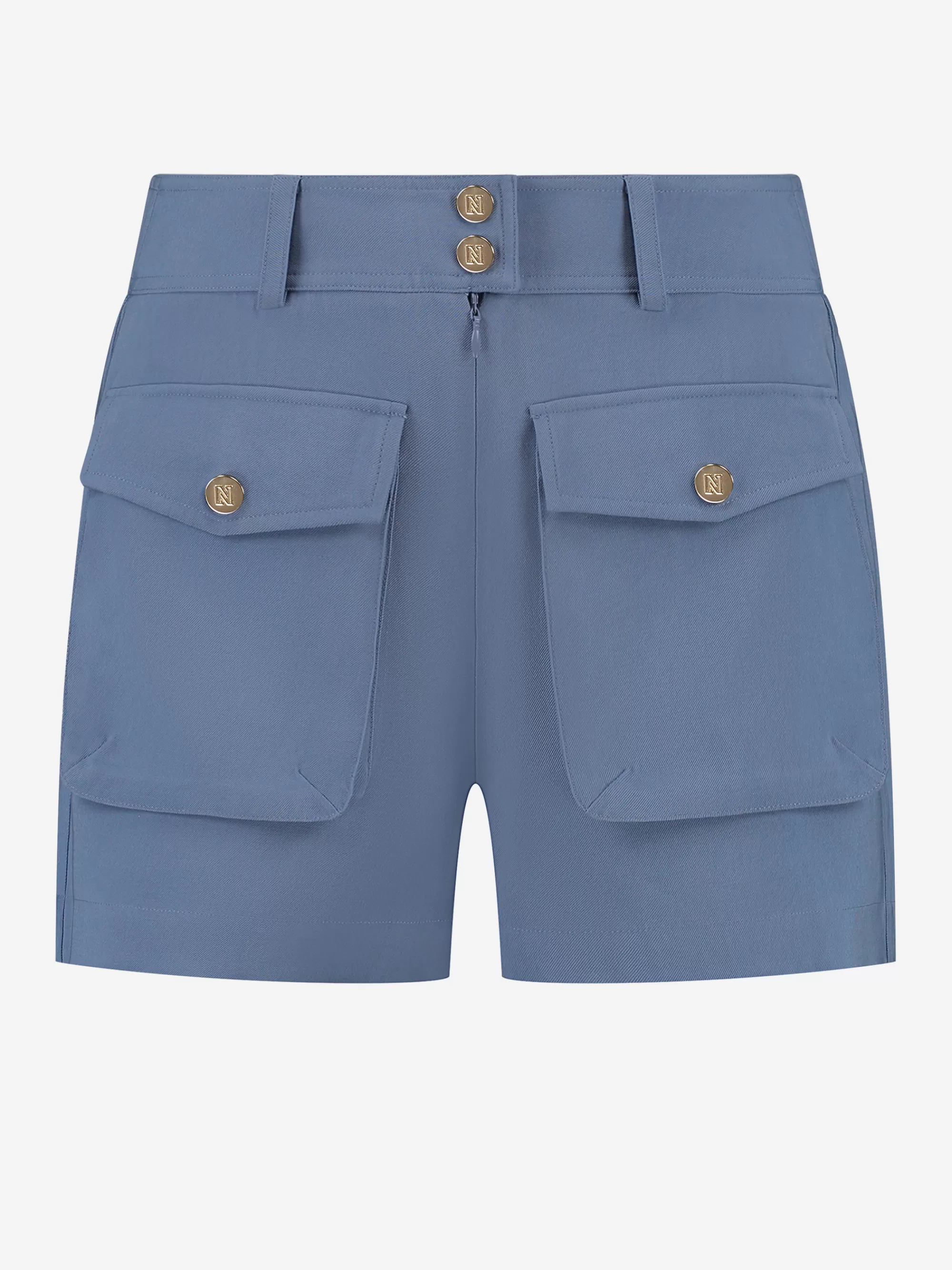 FIFTH HOUSE Shorts-Mid rise shorts Smokedblue