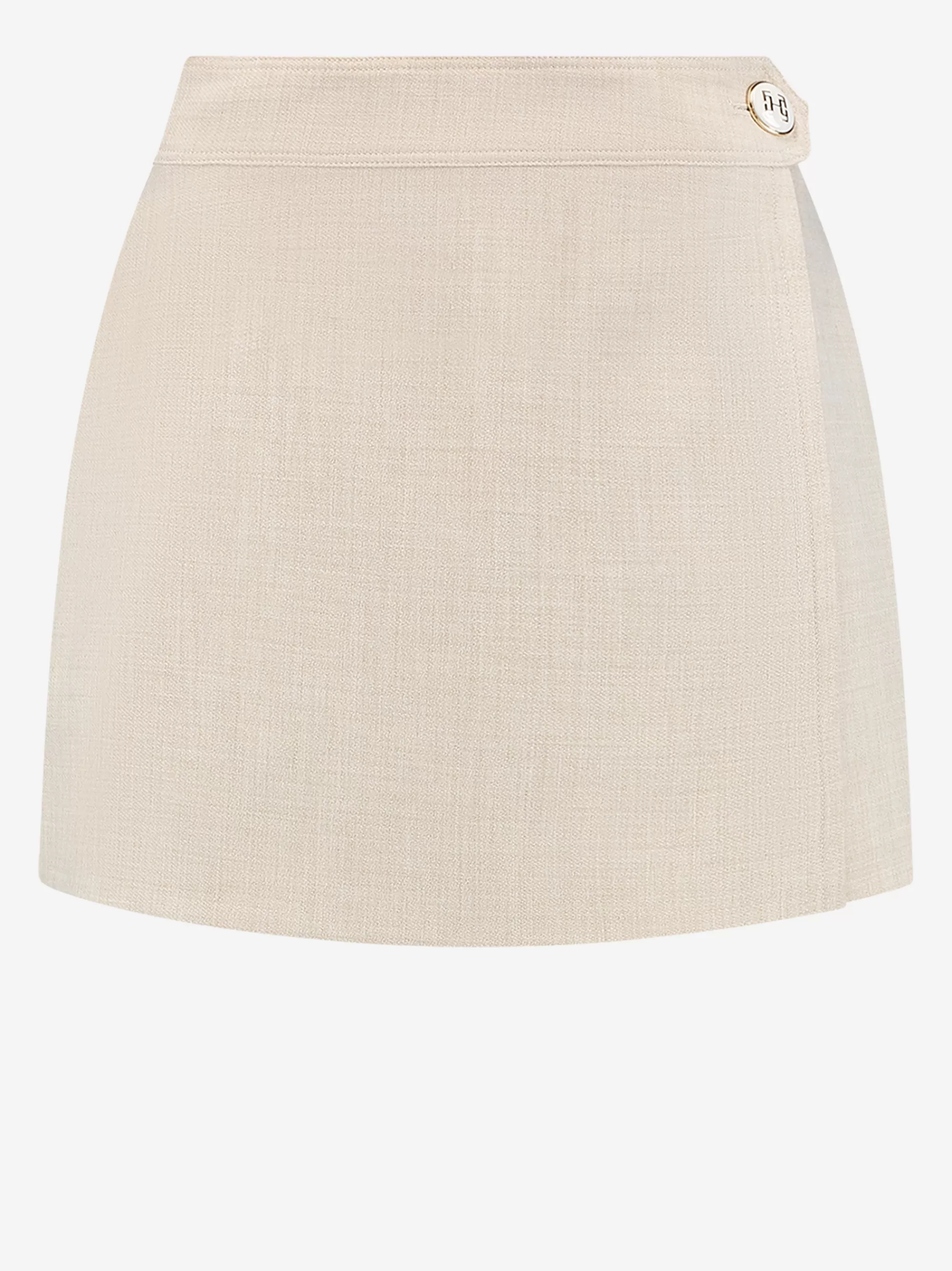 FIFTH HOUSE Shorts | Sets & Co-ords-Mid rise Skort Hummus