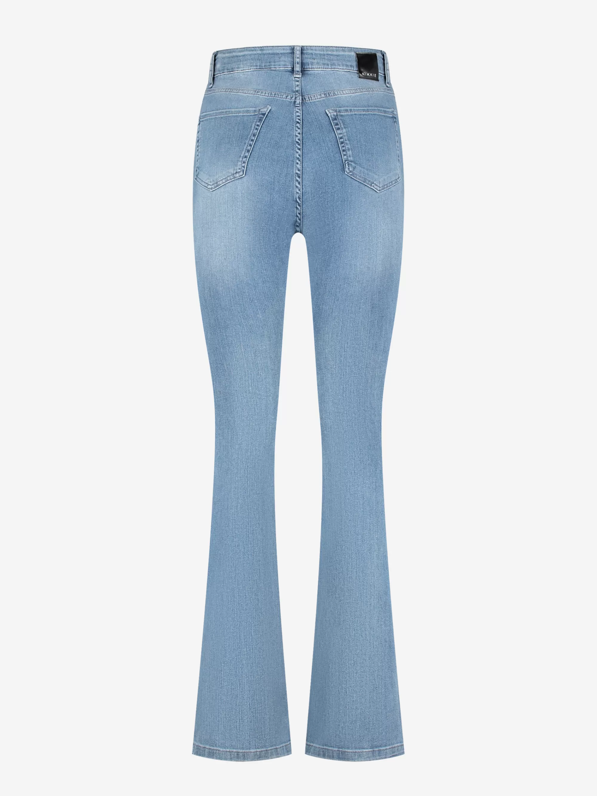 FIFTH HOUSE Broeken & Jeans-Mid waist flared jeans Mediumblue