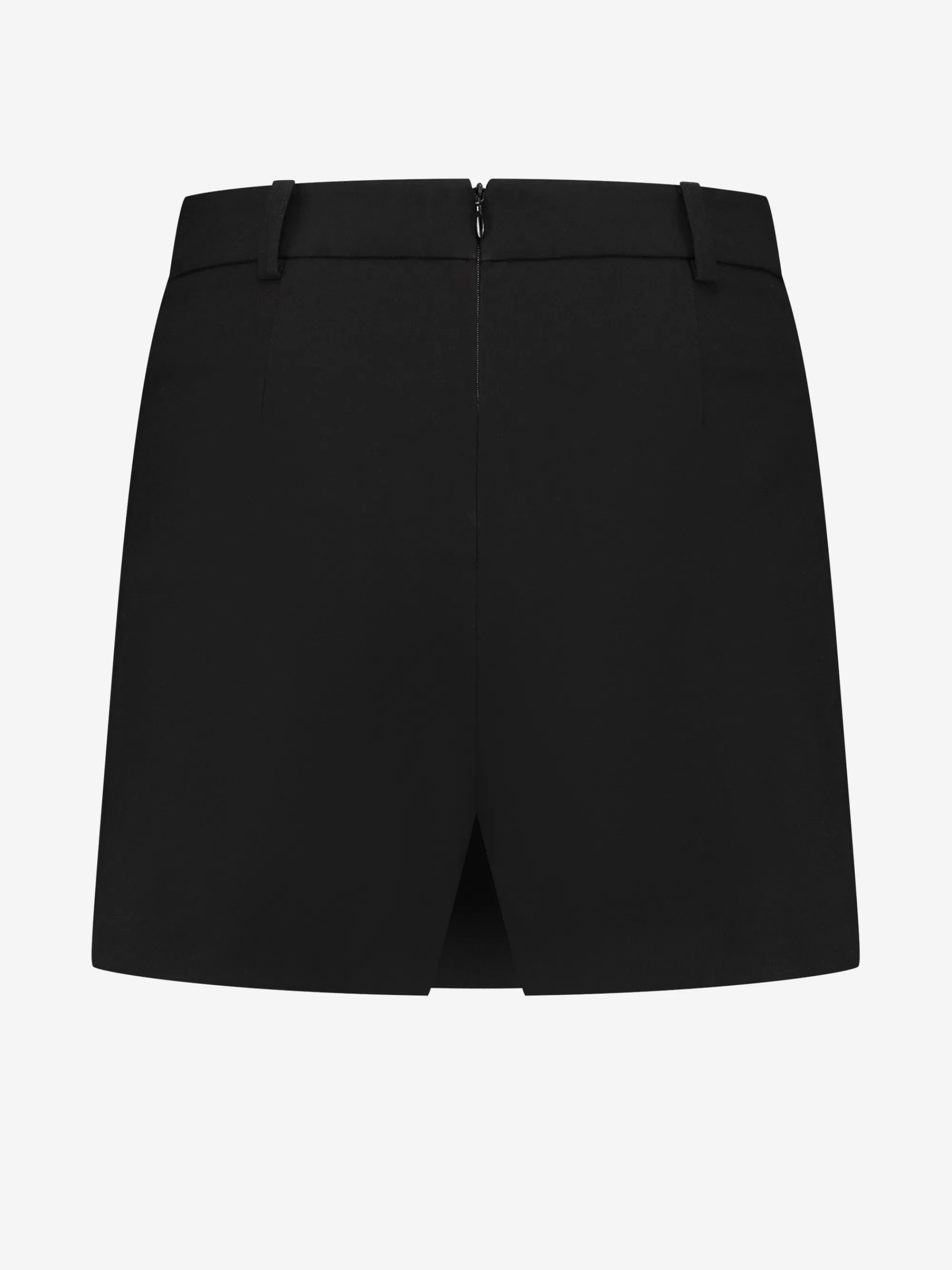 FIFTH HOUSE Shorts | Rokken-Mid waist skort Black