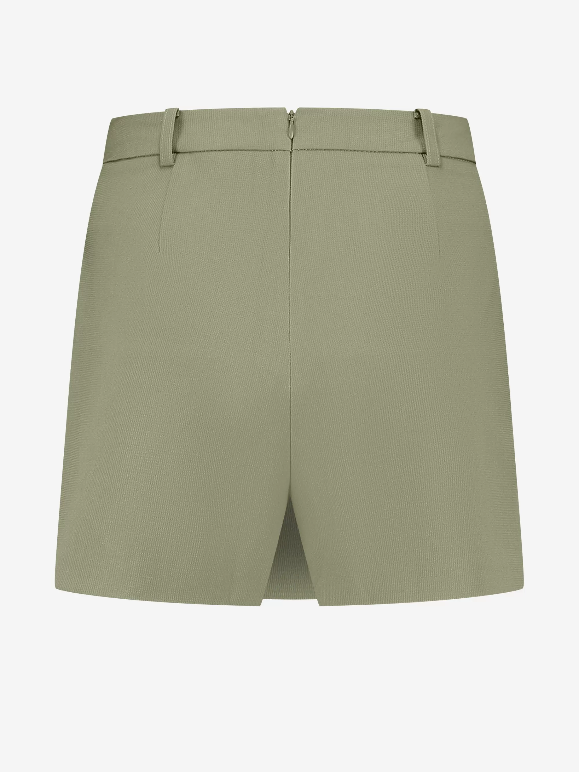 FIFTH HOUSE Shorts | Rokken-Mid waist skort Army