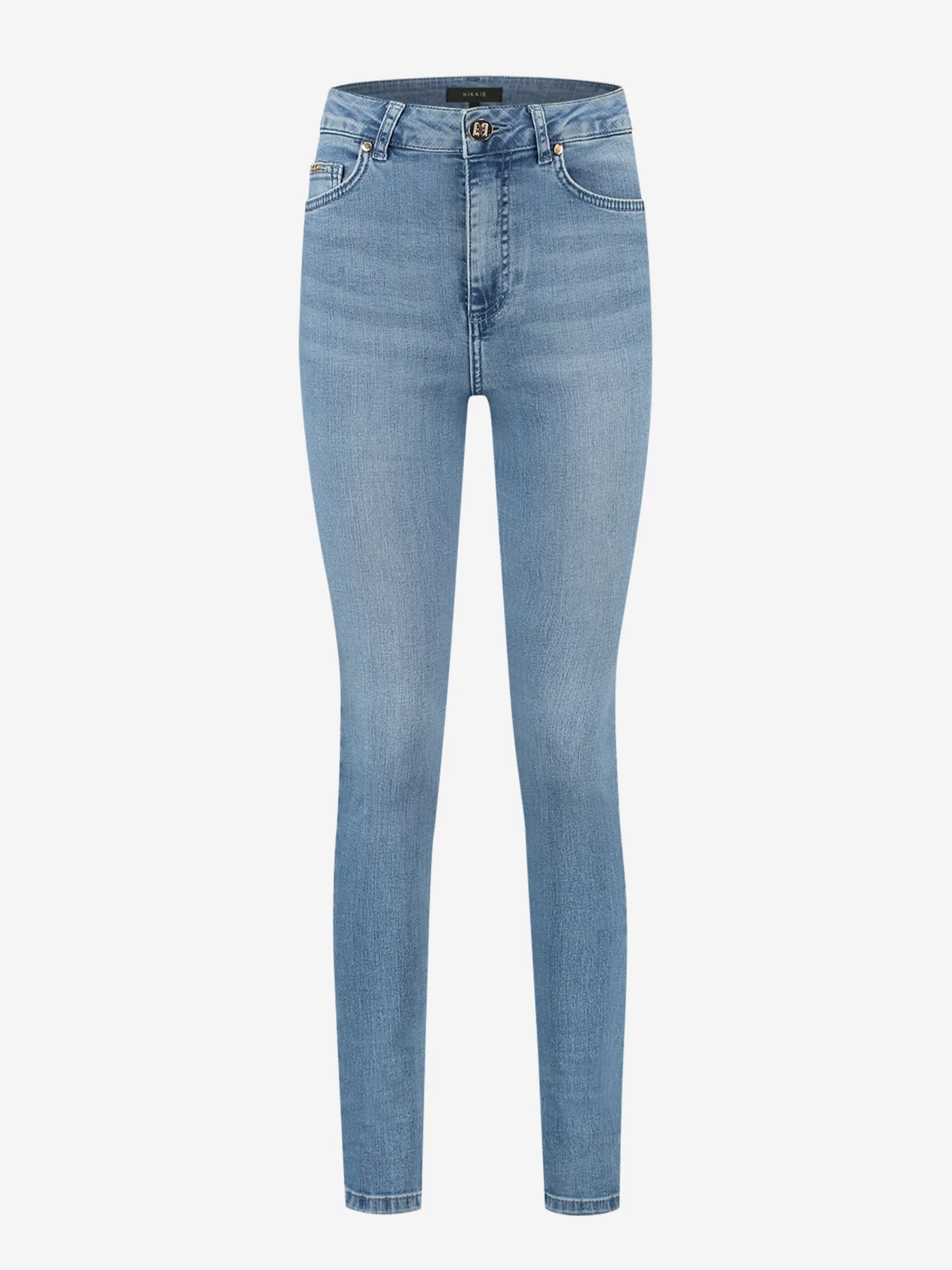 FIFTH HOUSE Broeken & Jeans-Mide rise skinny jeans Mediumblue