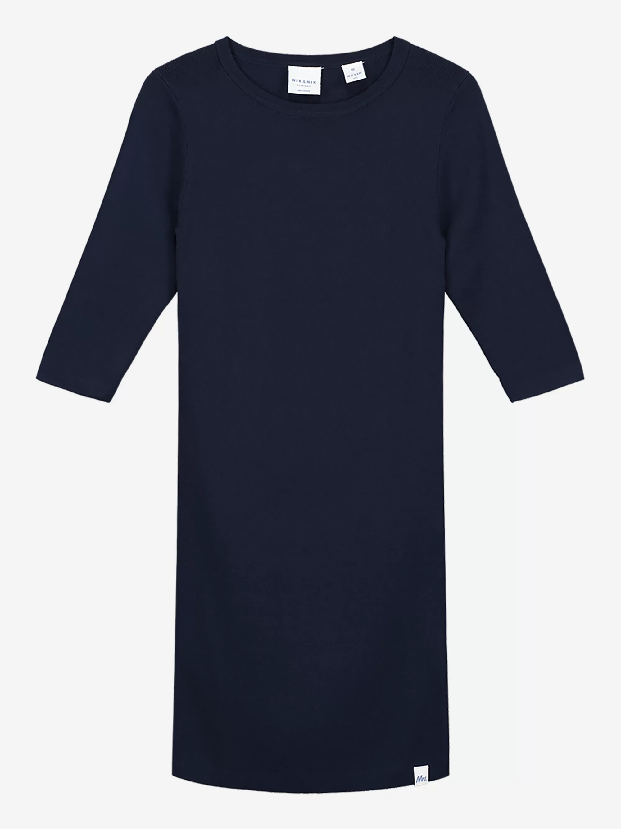 FIFTH HOUSE Jurken-Navy jurk met driekwart mouwen Darkblue