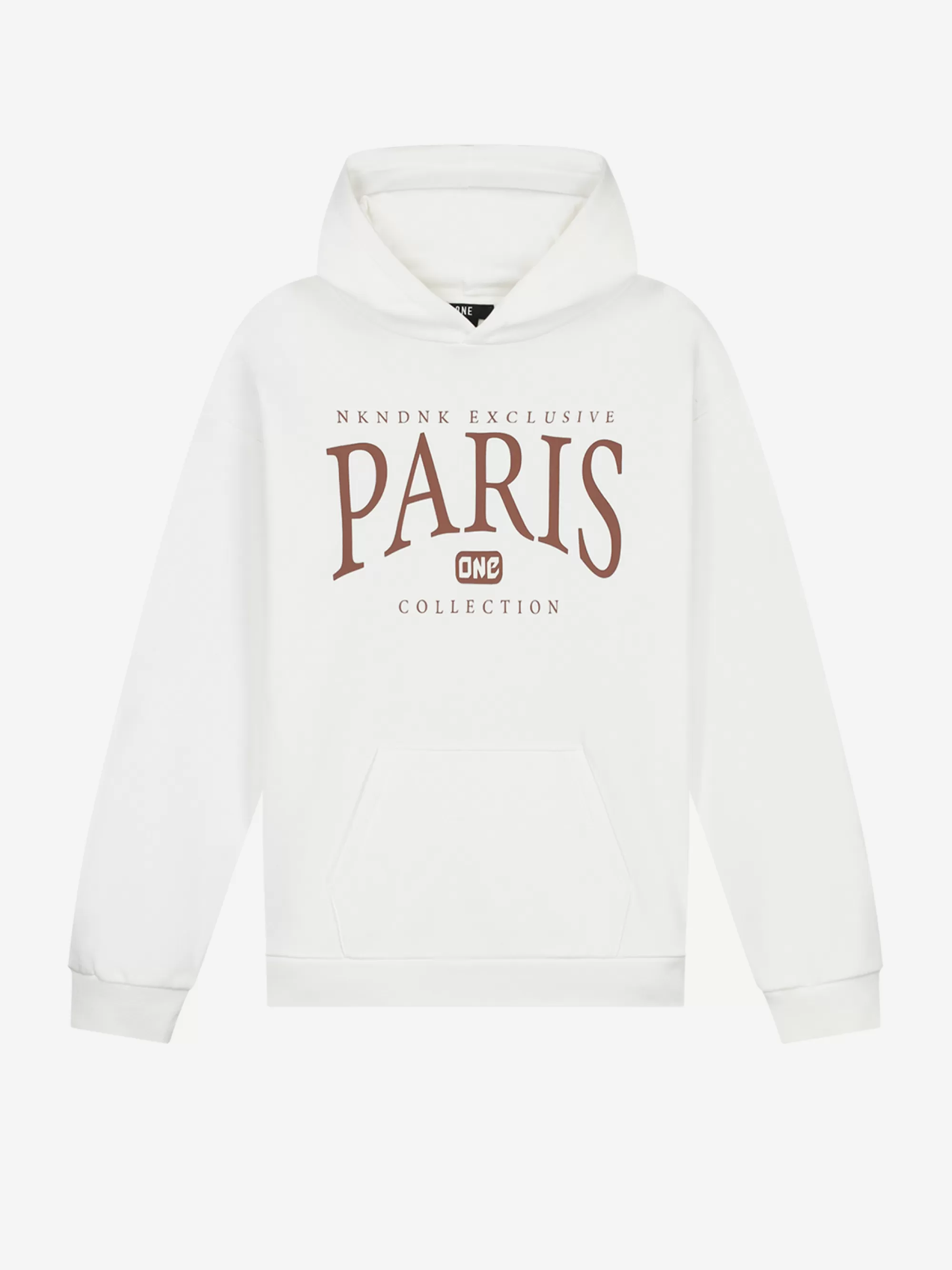 FIFTH HOUSE Sets & Co-ords | Truien & Vesten-Oversized hoodie met Paris print Offwhite