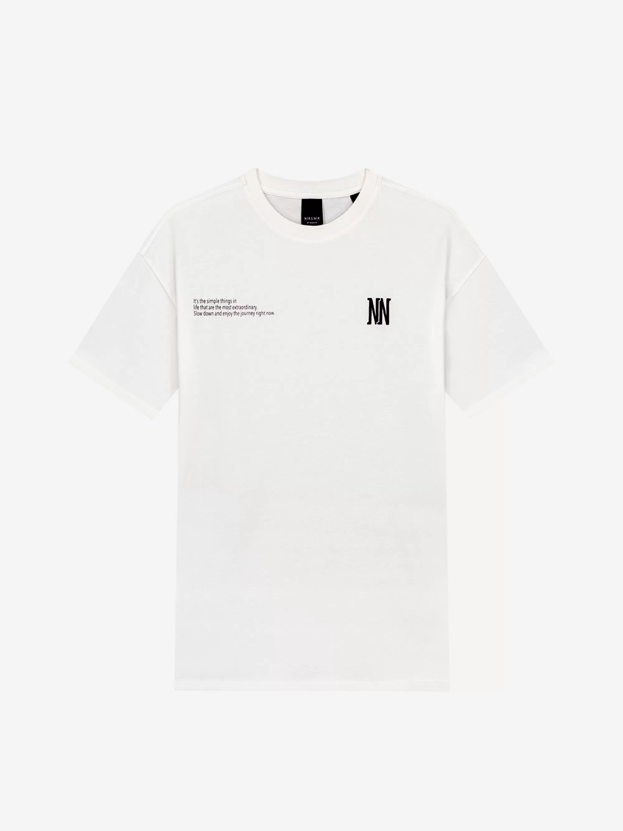 FIFTH HOUSE T-shirts & Polos-Oversized T-shirt met graphic logo Offwhite