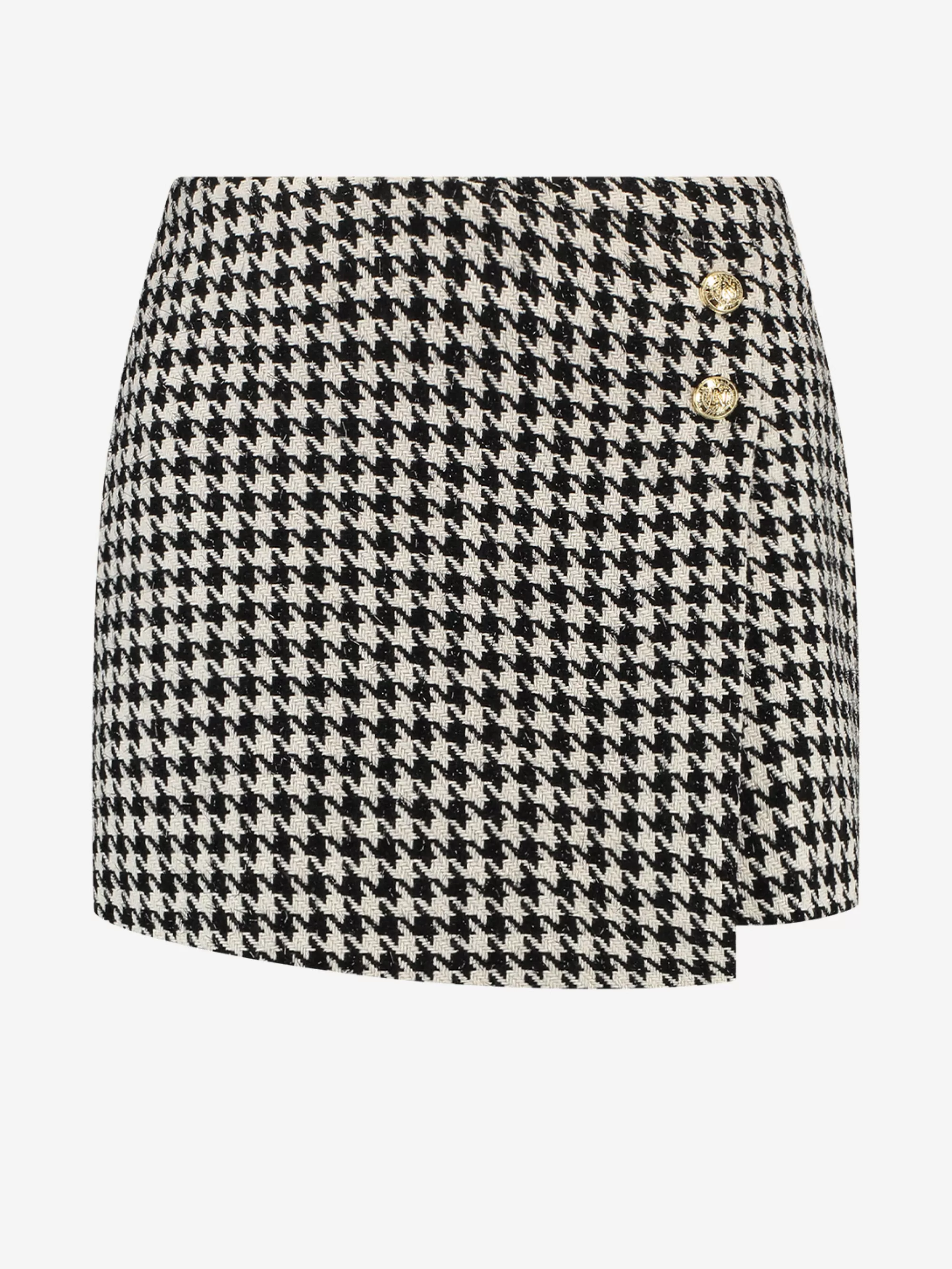 FIFTH HOUSE Shorts | Rokken-Pied-de-poule rok Black