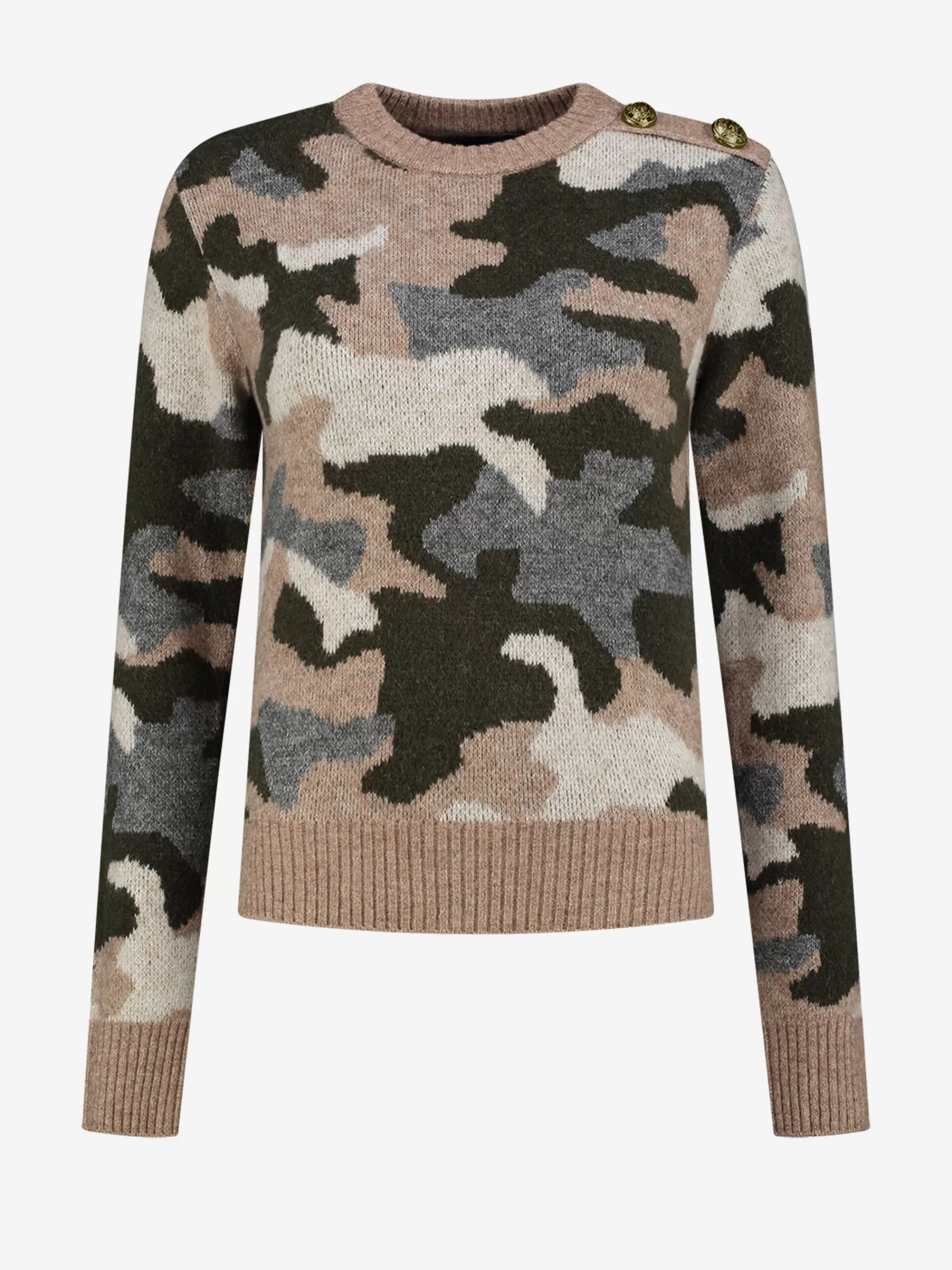 FIFTH HOUSE Truien & Vesten-Pull-over met print Combatgreen