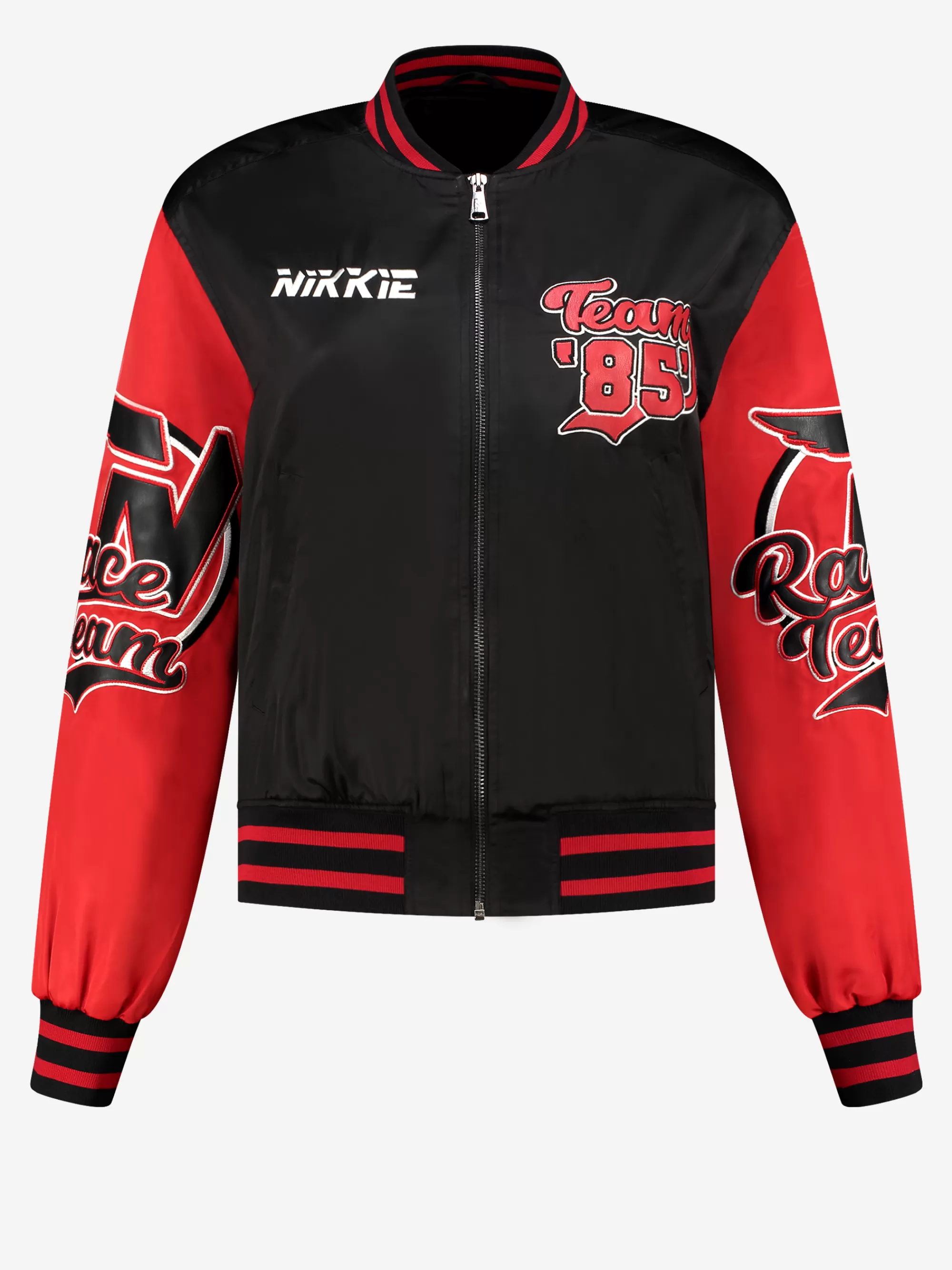 FIFTH HOUSE Jassen & Jacks-Racing bomber Black