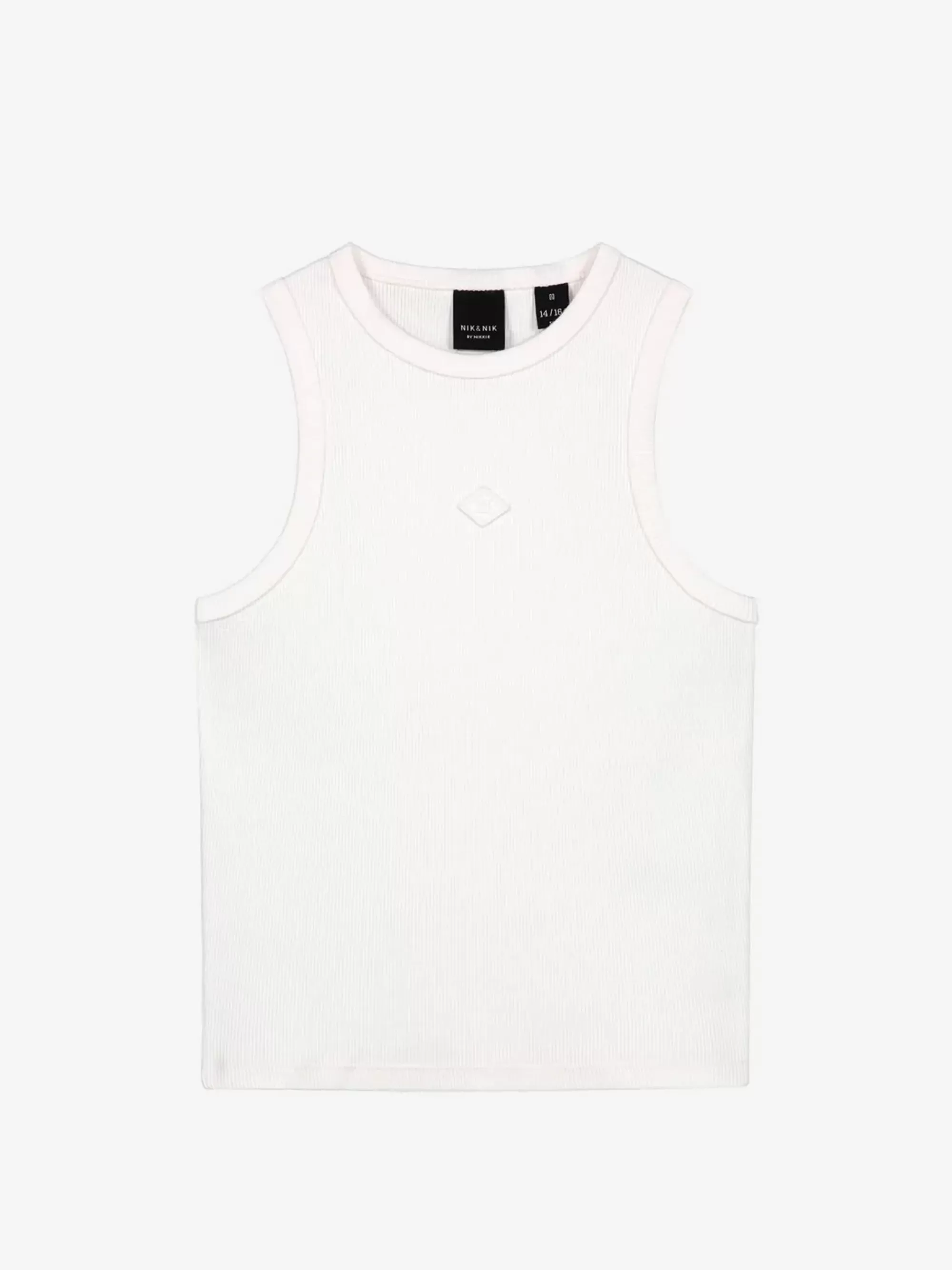 FIFTH HOUSE Tops-Rib Top Offwhite