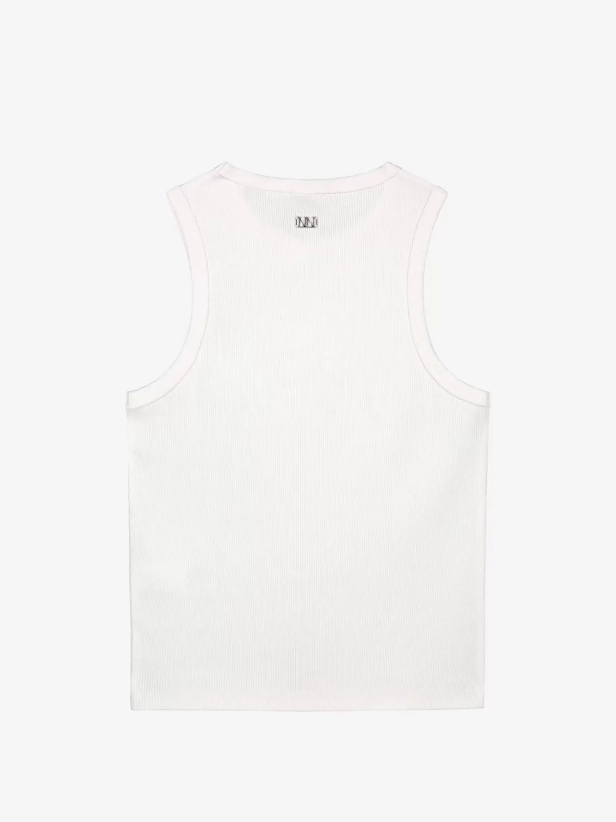 FIFTH HOUSE Tops-Rib Top Offwhite