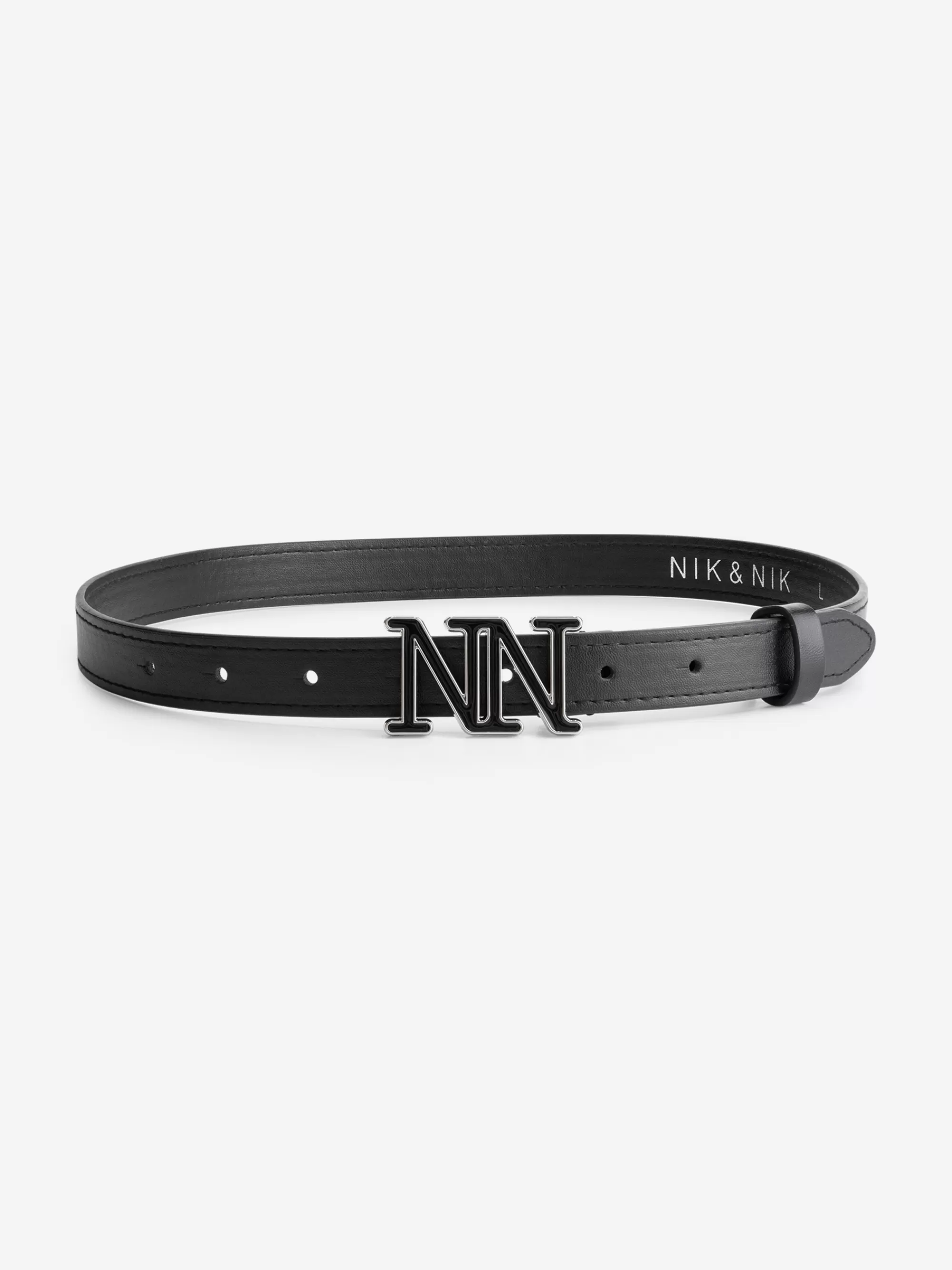 FIFTH HOUSE Alle Accessories-Riem met N&N gesp Black