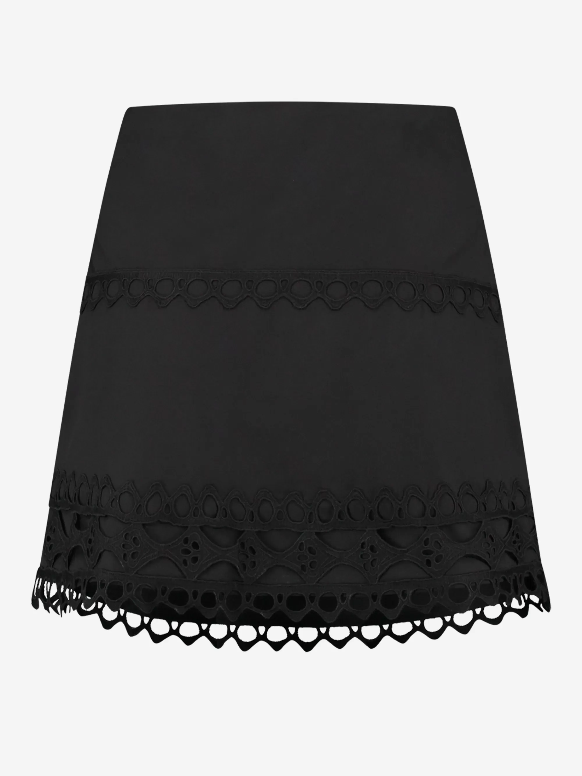 FIFTH HOUSE Rokken-Rok met Embroidery Black