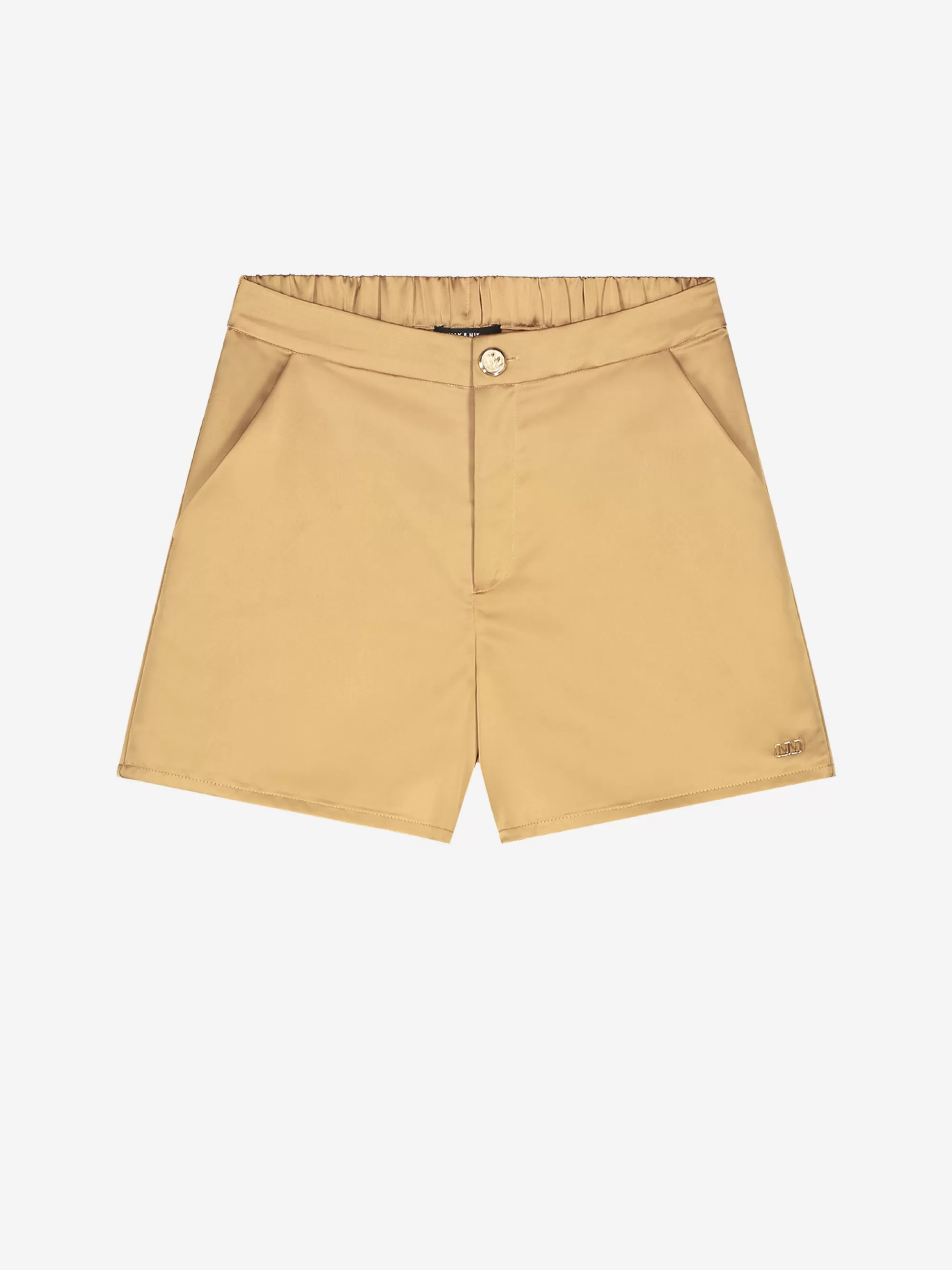 FIFTH HOUSE Shorts-Satijn look short Gold