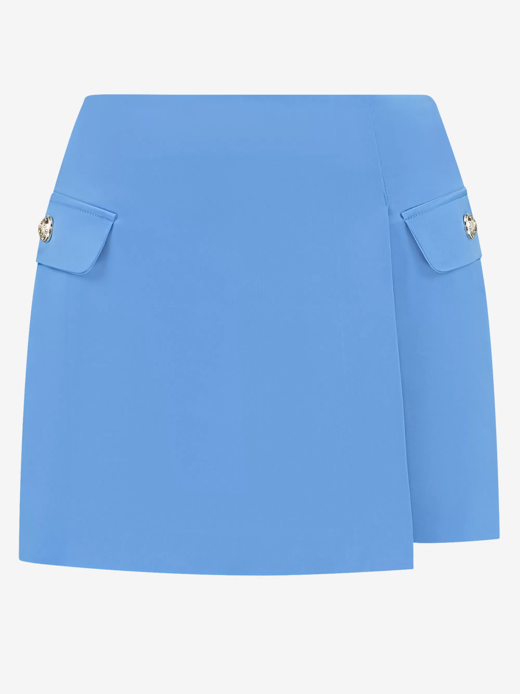 FIFTH HOUSE Shorts | Rokken-Satijn look skort Marine