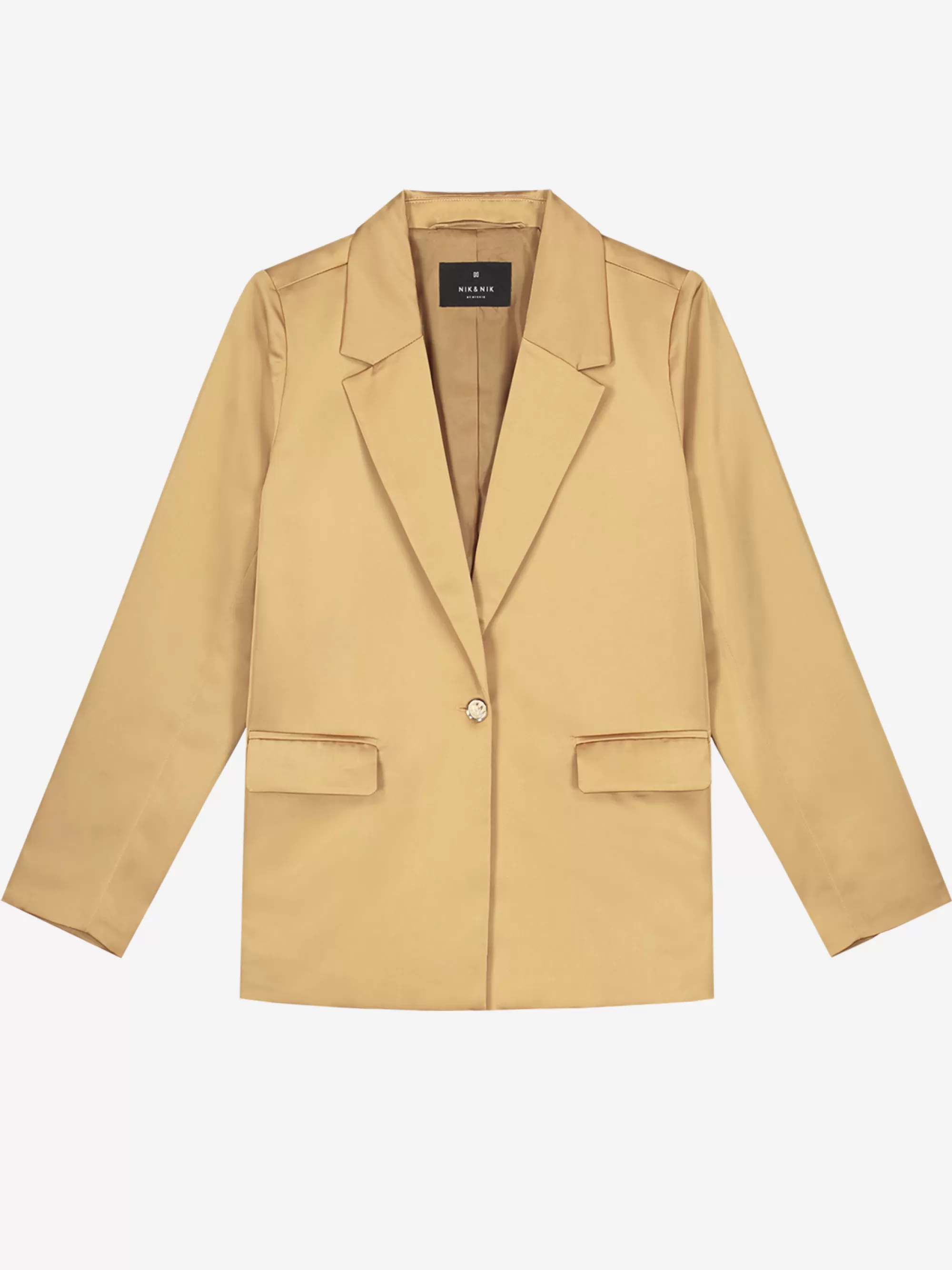 FIFTH HOUSE Jassen & Blazers-Satijn-look blazer Gold