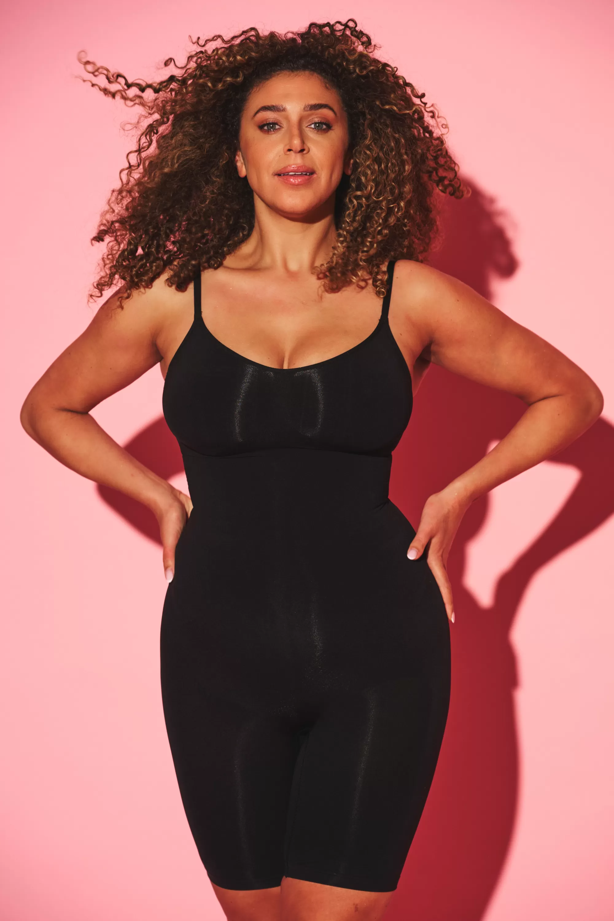 FIFTH HOUSE Bodysuits-Shaping bodysuit met verstelbare schouderbandjes Black