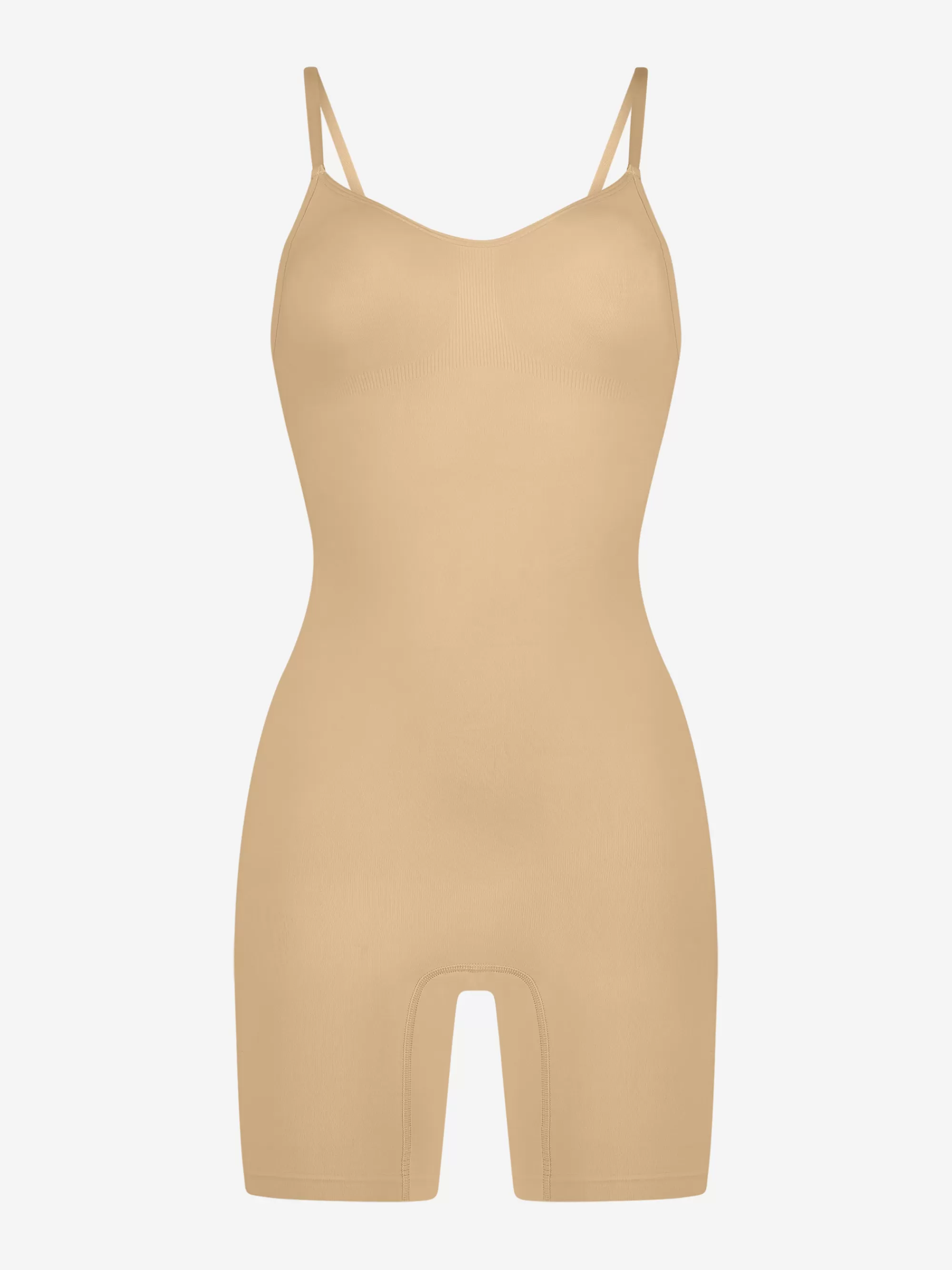 FIFTH HOUSE Bodysuits-Shaping bodysuit met verstelbare schouderbandjes Sand