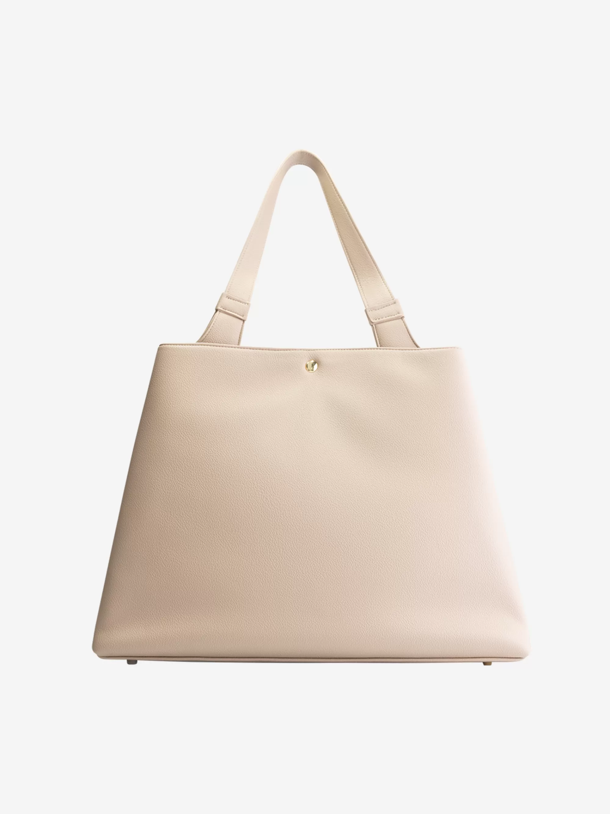 FIFTH HOUSE Alle Accessories-Shopper met N-logo Hummus