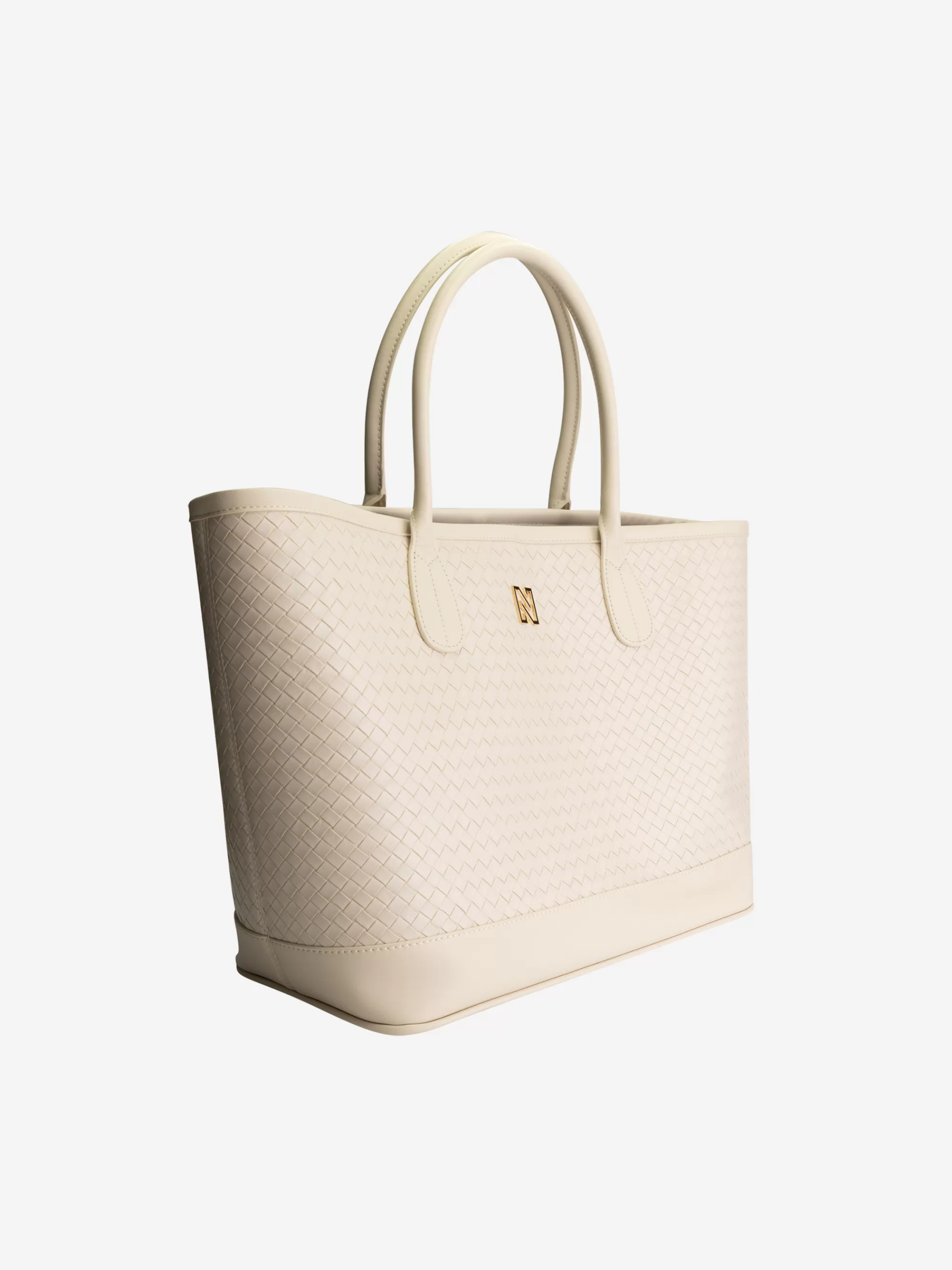 FIFTH HOUSE Alle Accessories-Shopper met N-logo Pearl