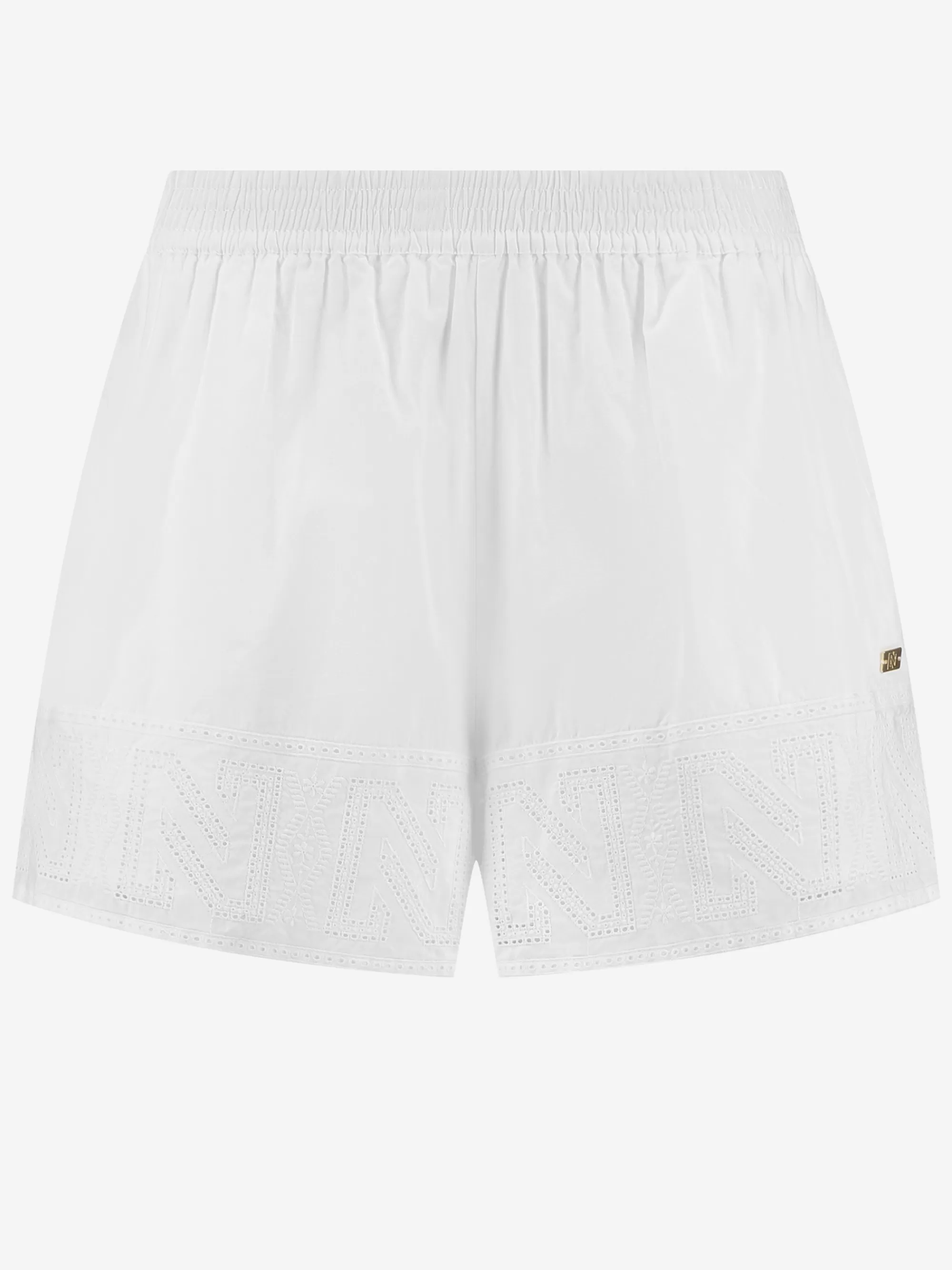 FIFTH HOUSE Shorts-Short met Embroidery Starwhite