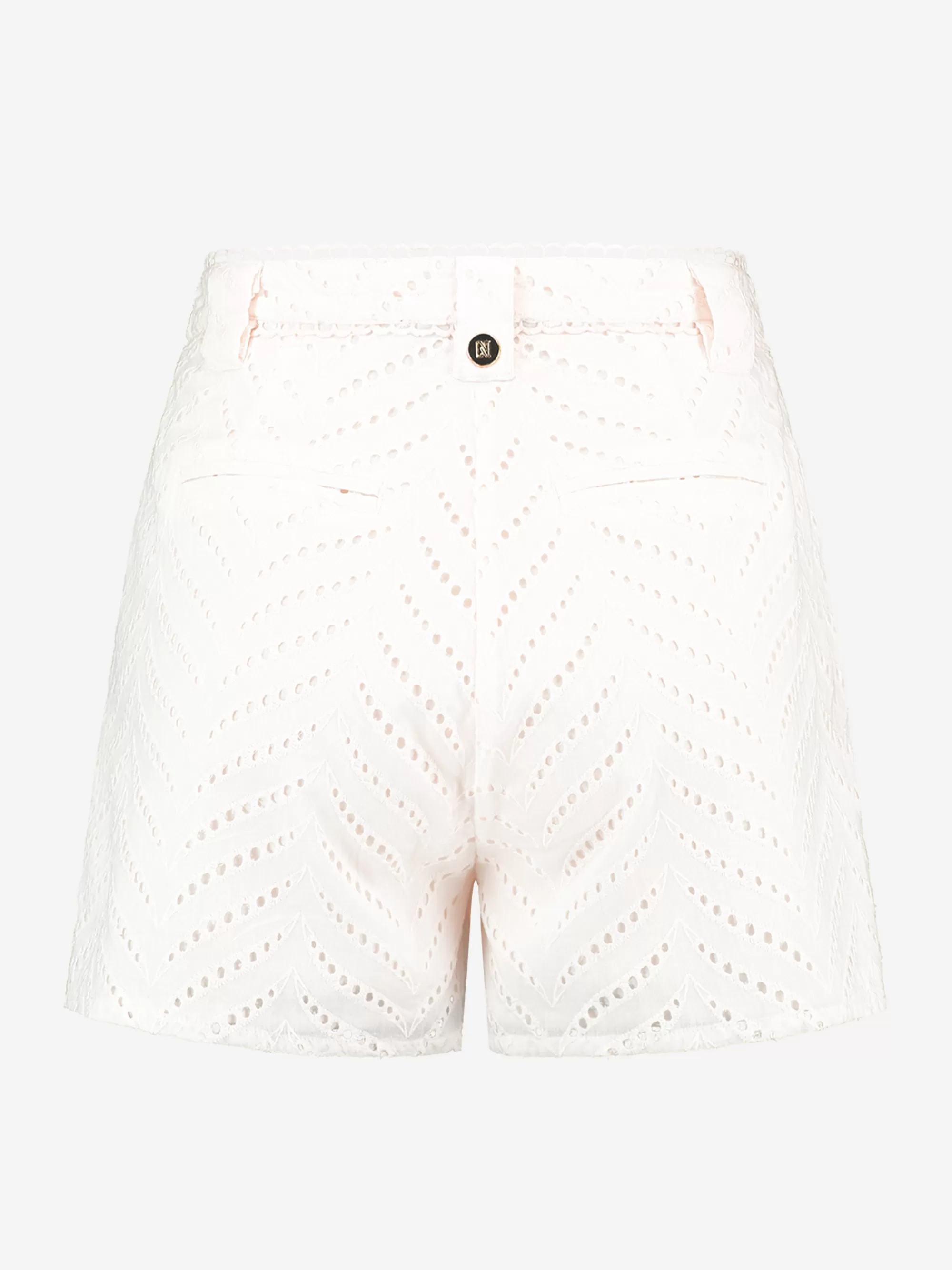 FIFTH HOUSE Shorts-Short met Embroidery Starwhite