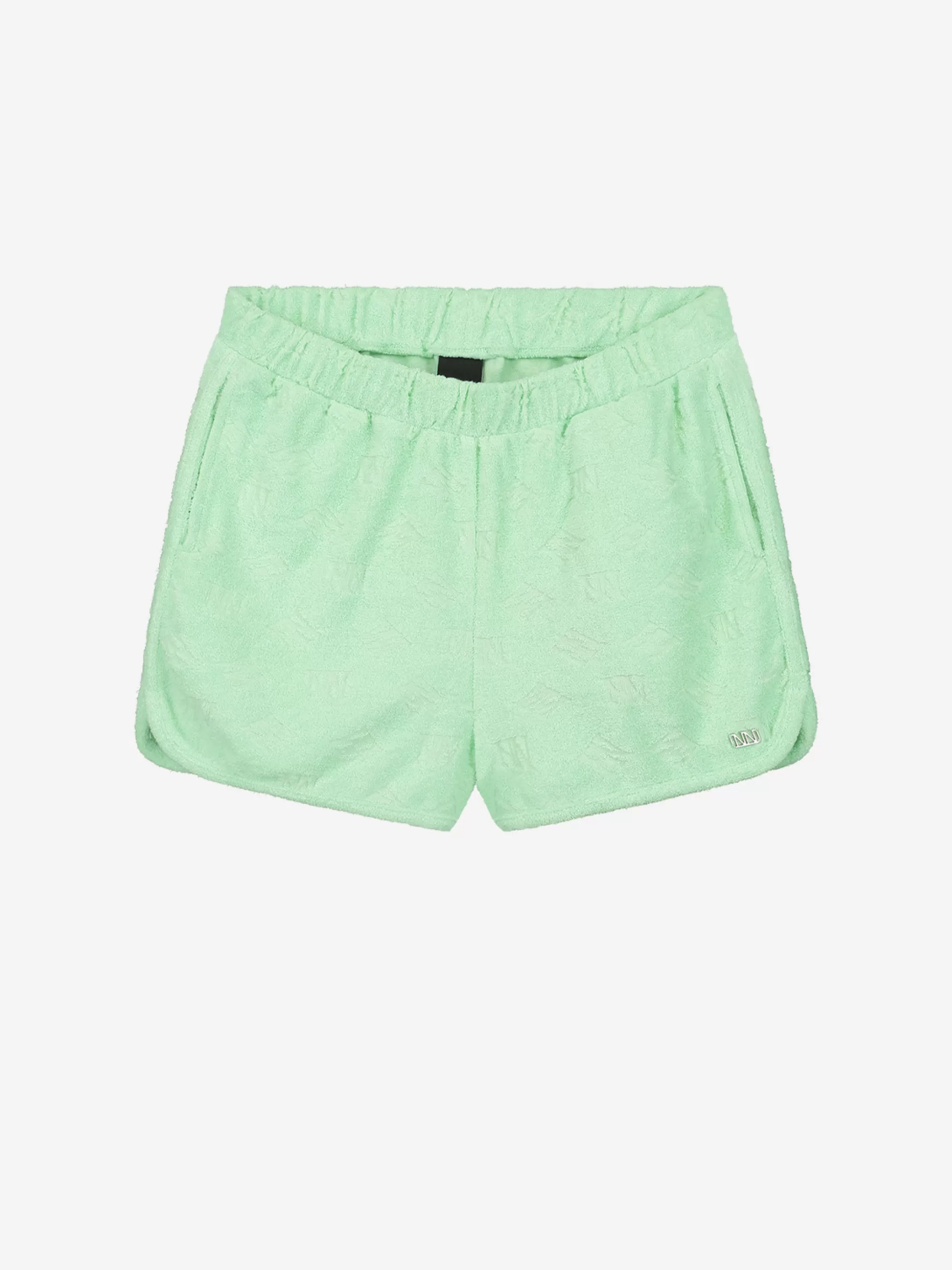 FIFTH HOUSE Shorts-Short met logo pattern Mint