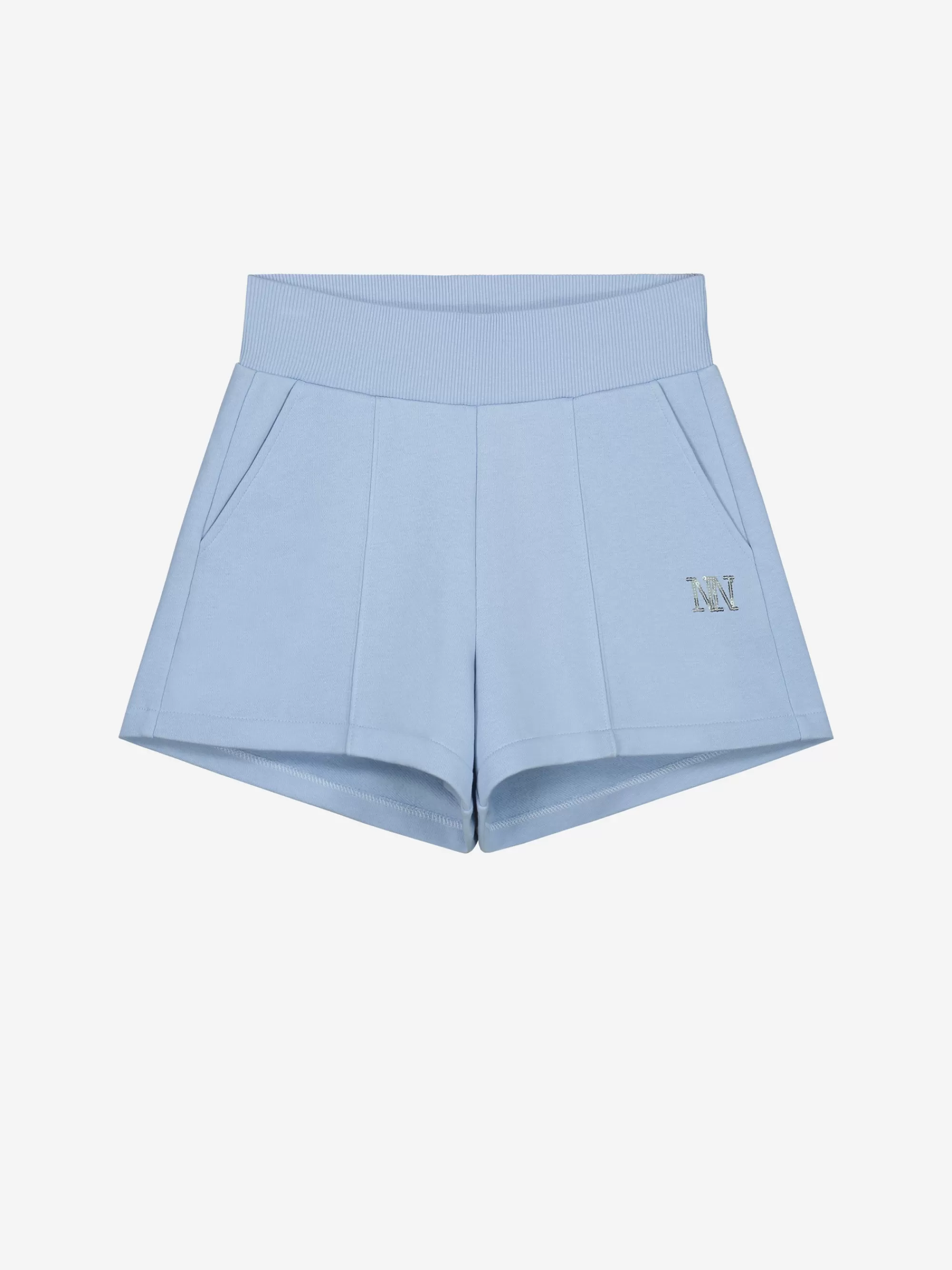 FIFTH HOUSE Shorts-Shorts met pailletten logo Lavenderblue