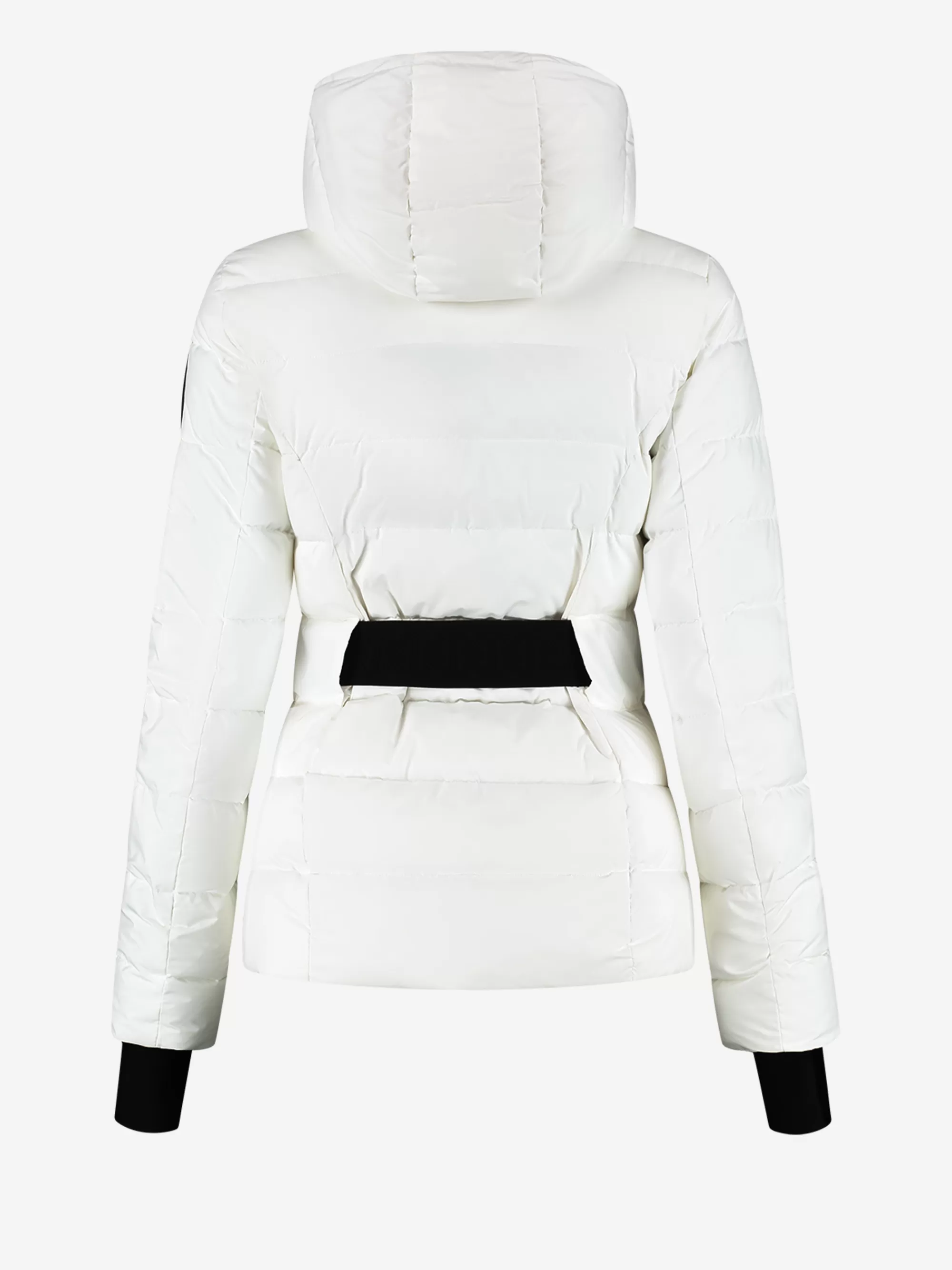 FIFTH HOUSE Skiwear | Jassen & Jacks-Ski jas met capuchon en elastische riem Brightwhite