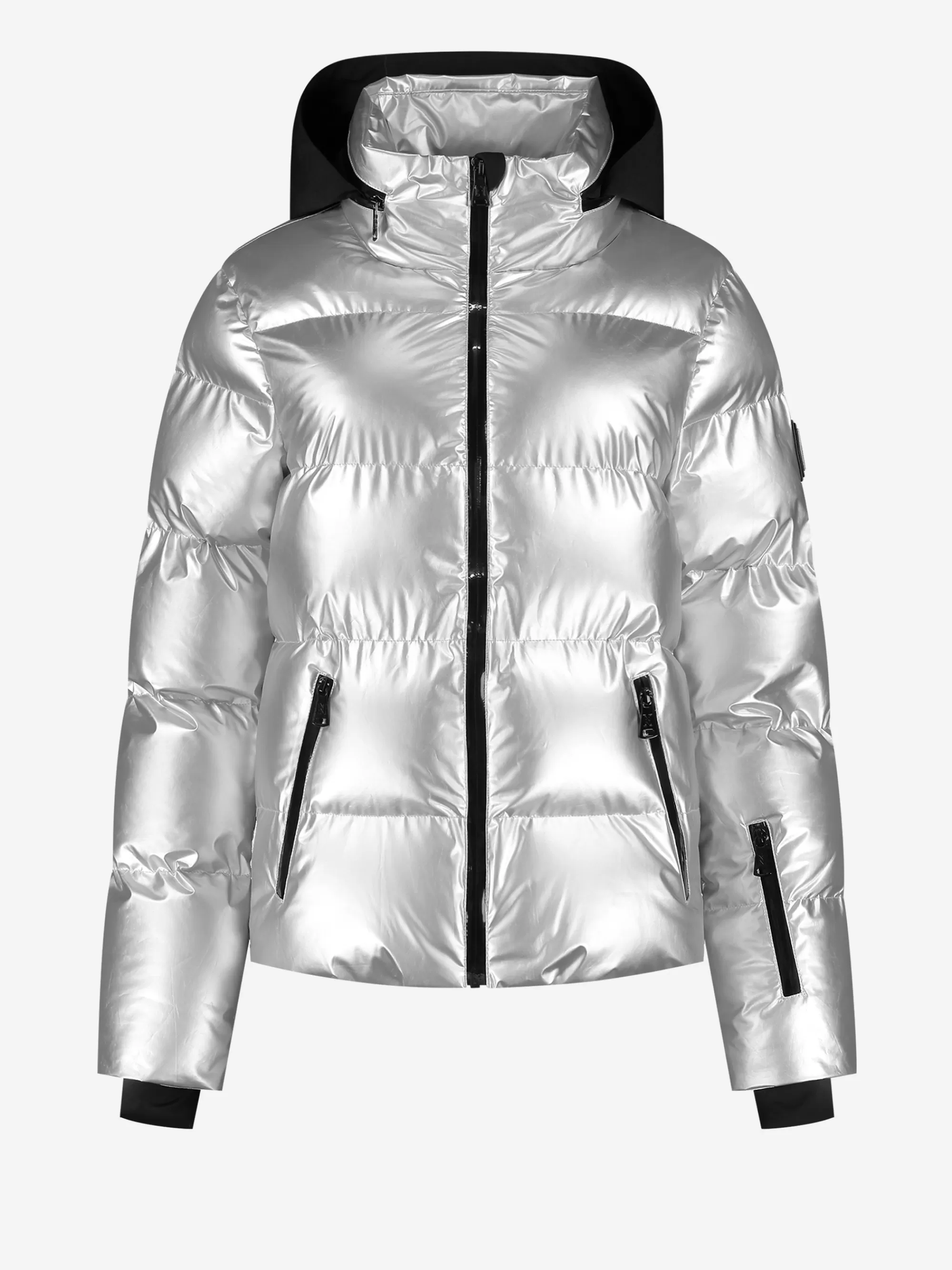 FIFTH HOUSE Skiwear | Jassen & Jacks-Ski jas met metallic look Silver