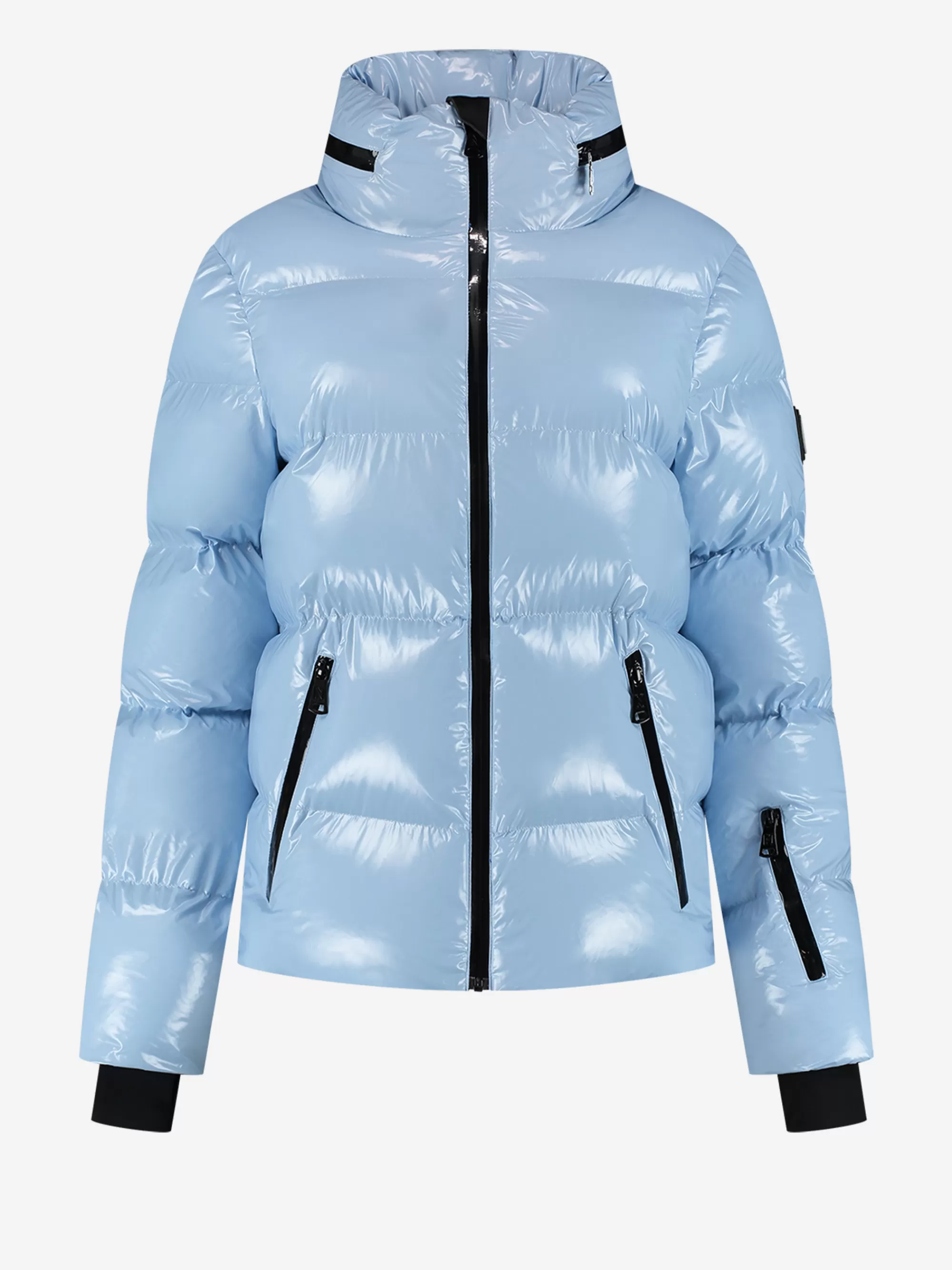 FIFTH HOUSE Skiwear | Jassen & Jacks-Ski jas met metallic look Powderblue