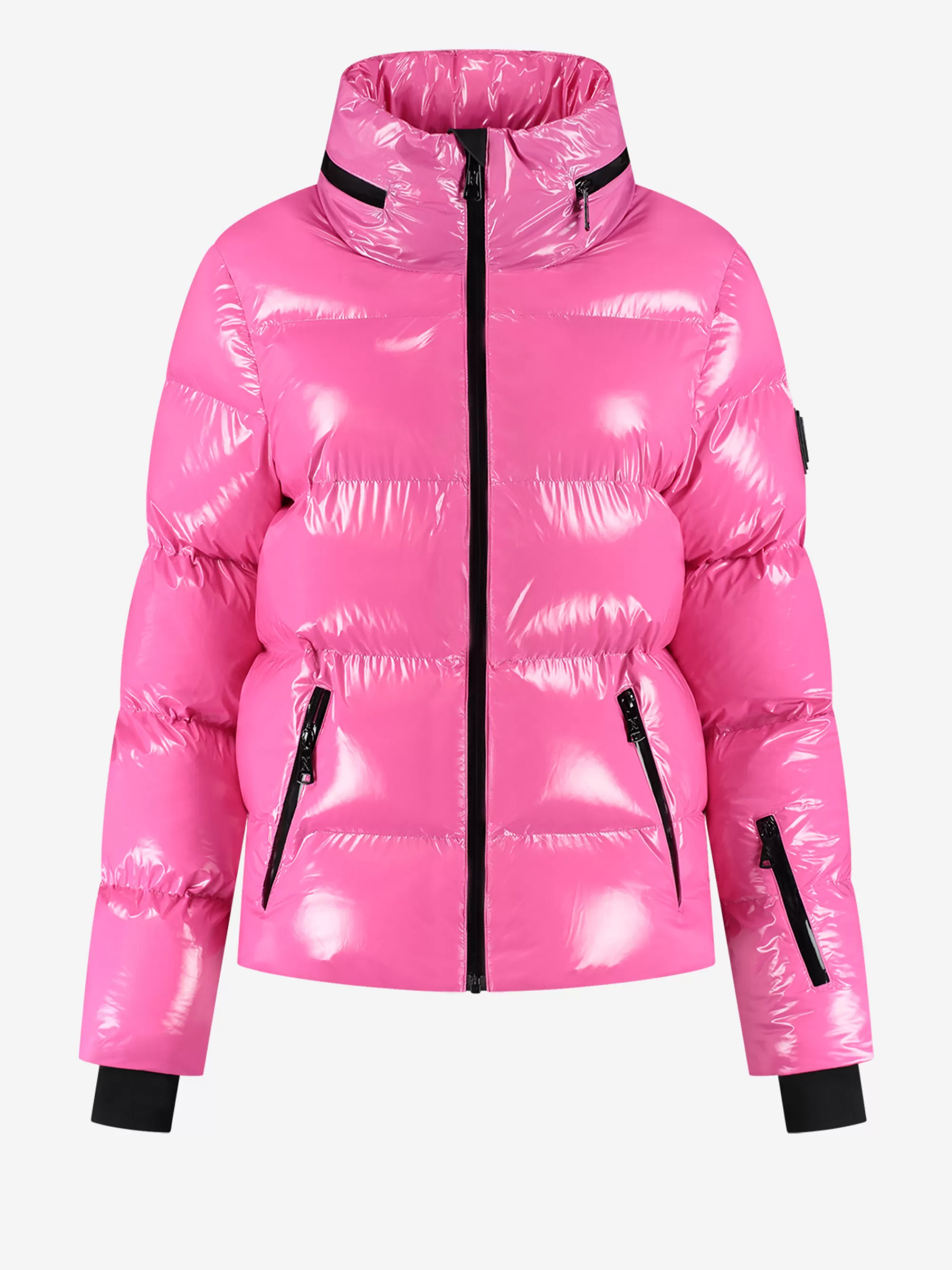 FIFTH HOUSE Skiwear | Jassen & Jacks-Ski jas met metallic look Pink