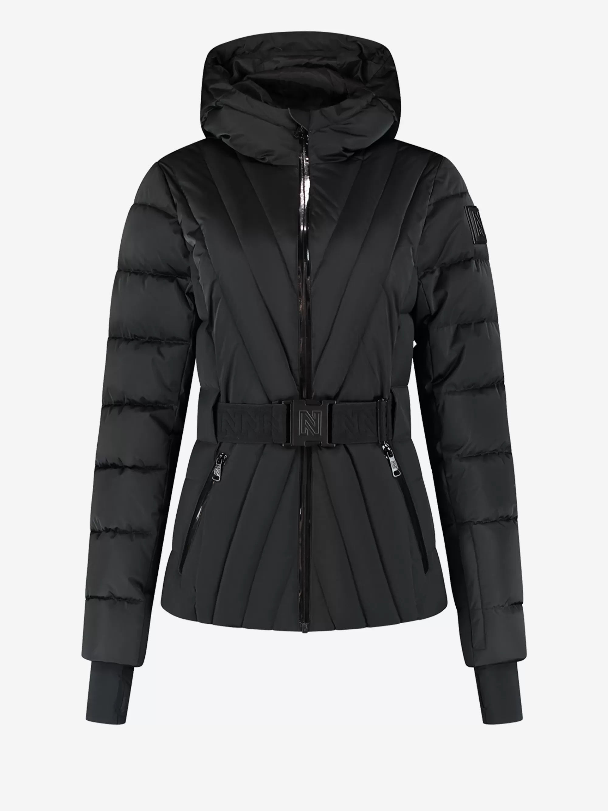 FIFTH HOUSE Skiwear | Jassen & Jacks-Ski jas met verstelbare riem Black