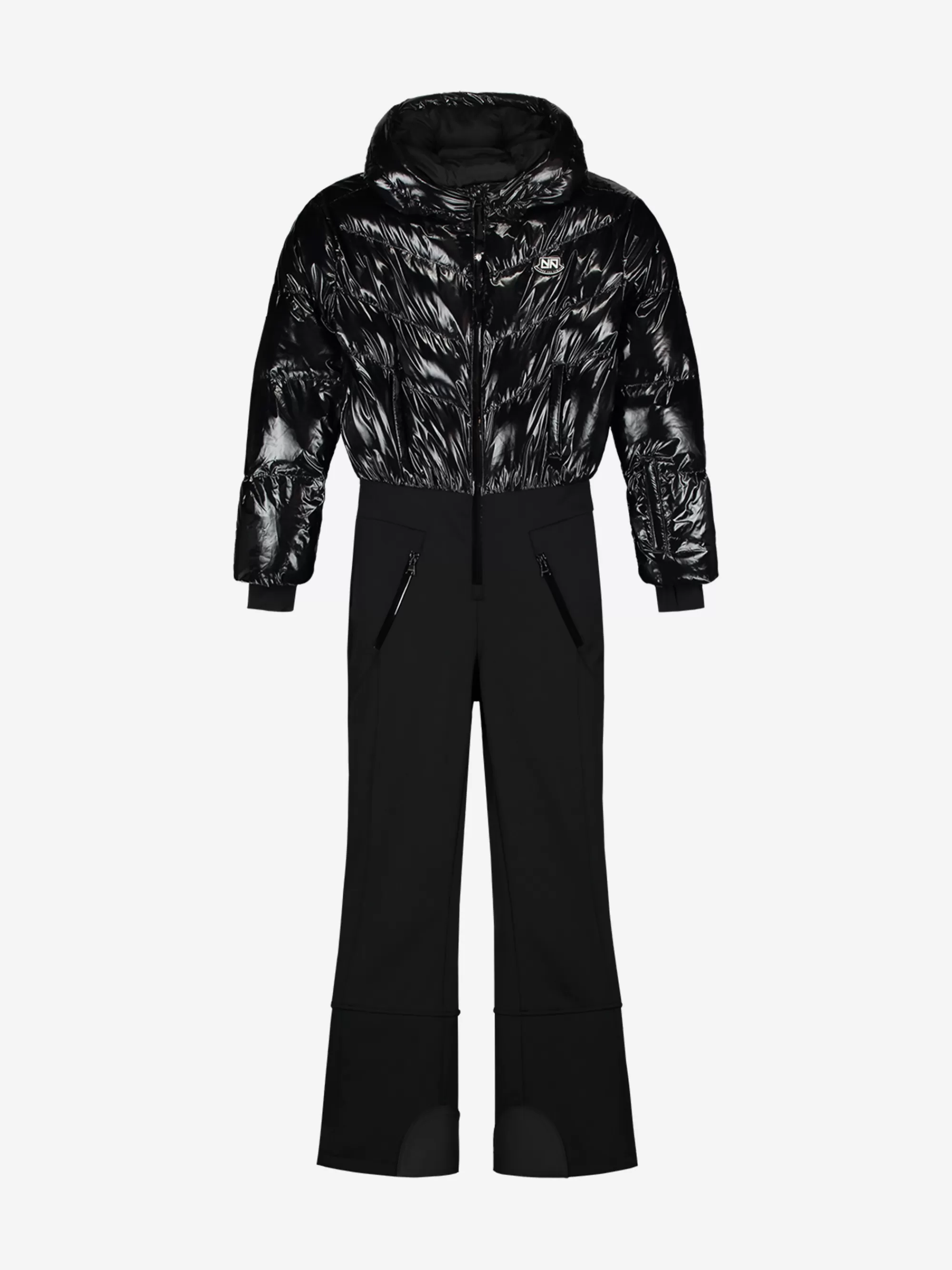 FIFTH HOUSE Skiwear | Jumpsuits-Ski jumpsuit met capuchon en verstelbare taille Black