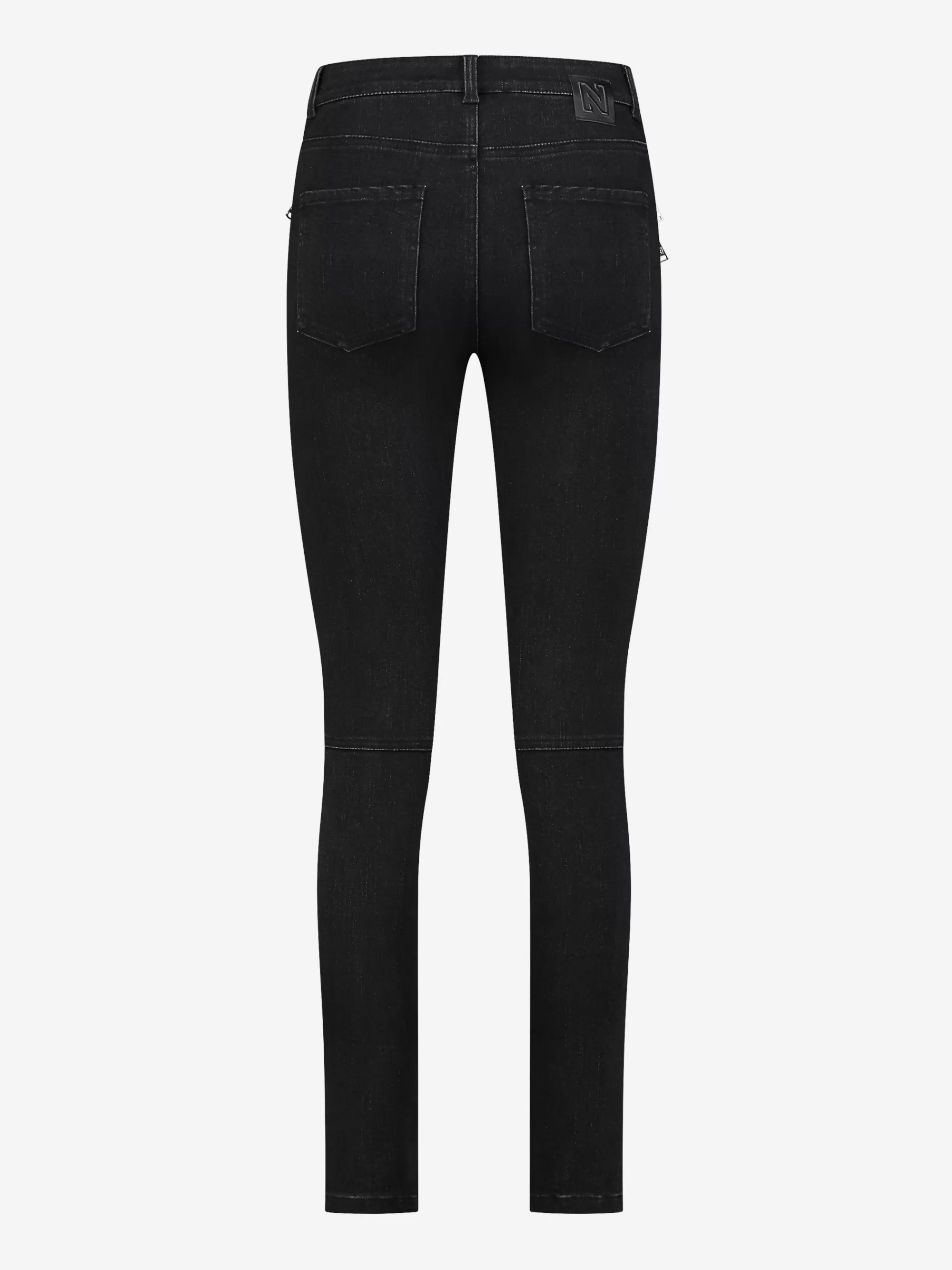 FIFTH HOUSE Broeken & Jeans-Skinny Jeans met details Black