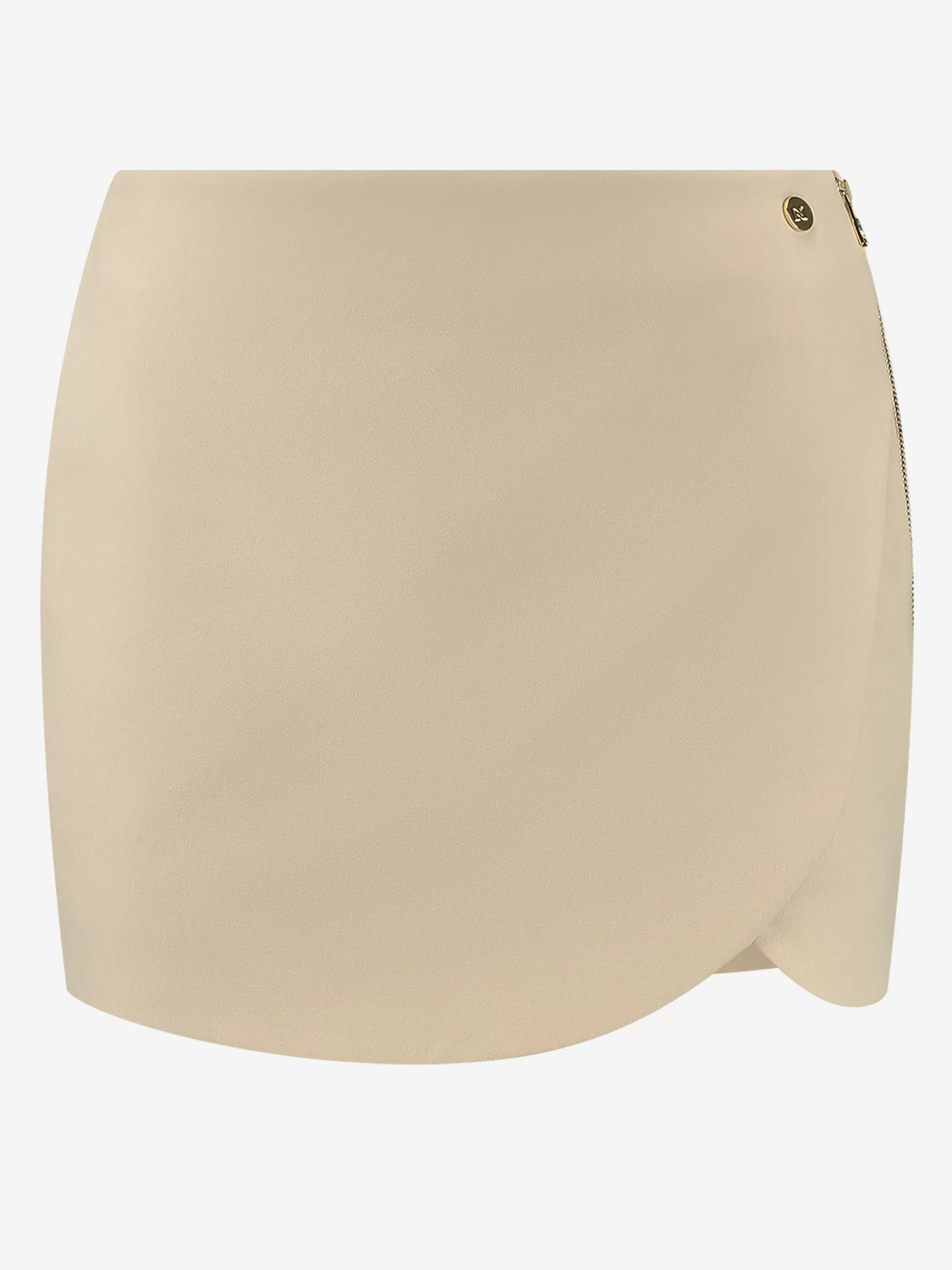 FIFTH HOUSE Shorts-Skort met overslag Hummus