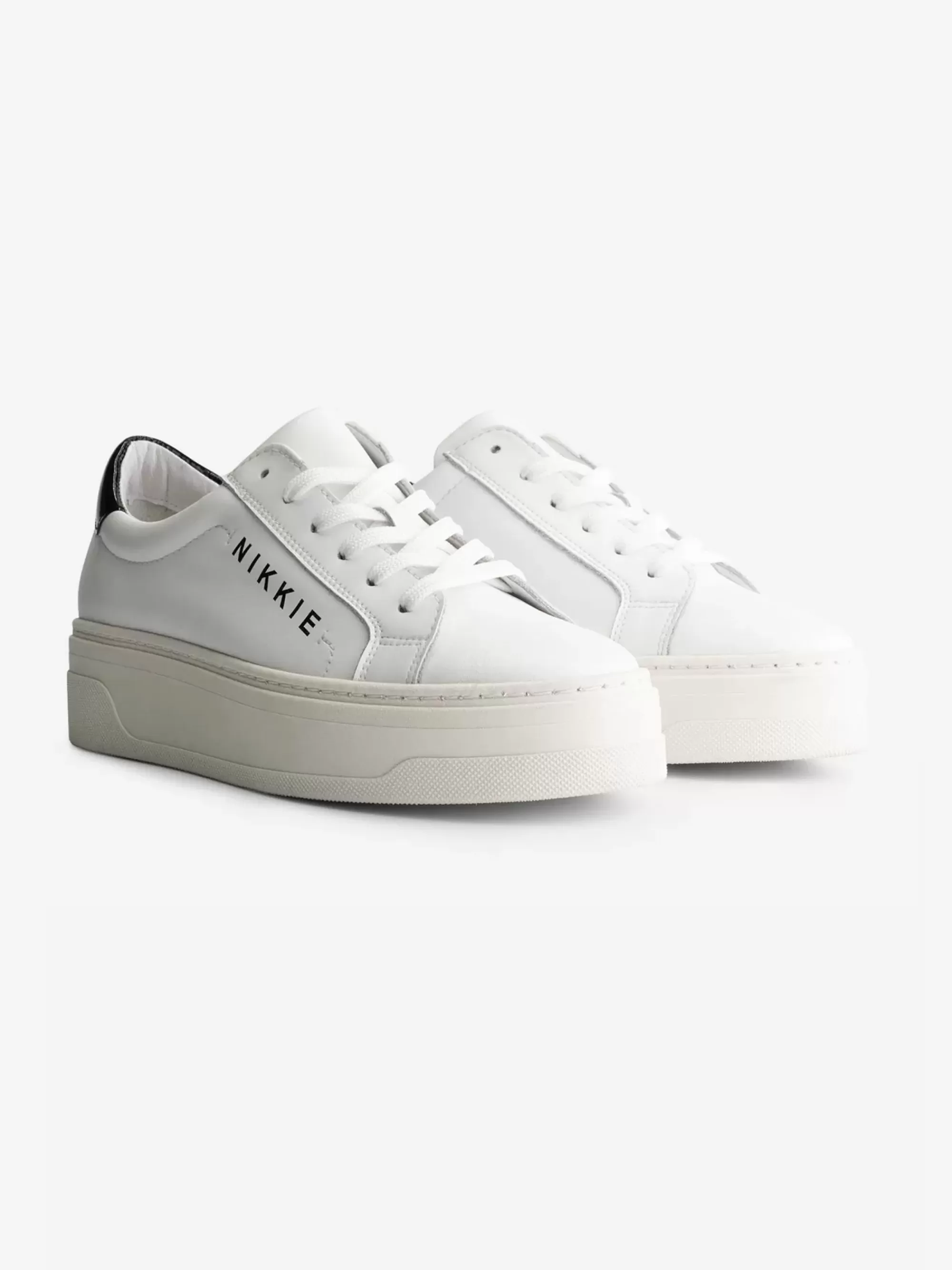 FIFTH HOUSE Alle Schoenen-Sneaker met NIKKIE logo White