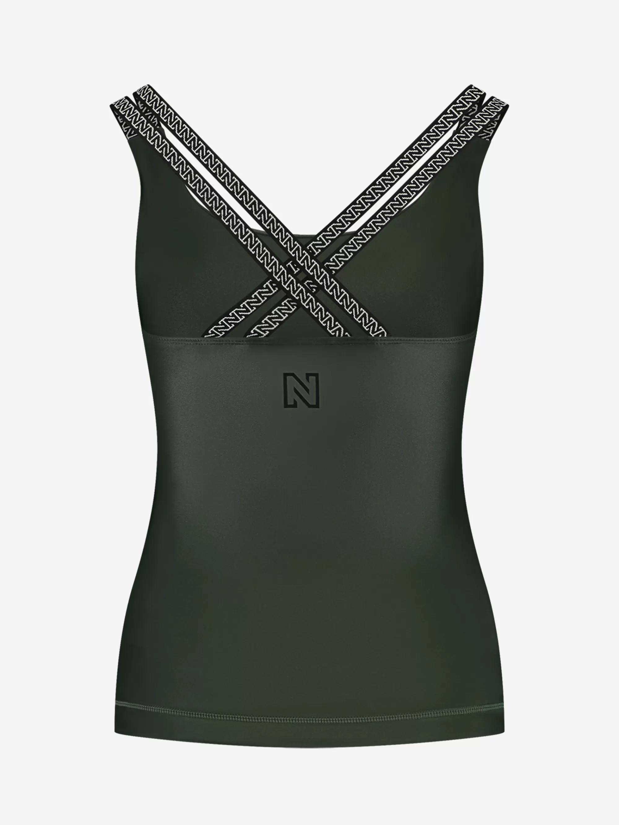 FIFTH HOUSE Sportkleding | Tops-Sport tank top Deepgreen