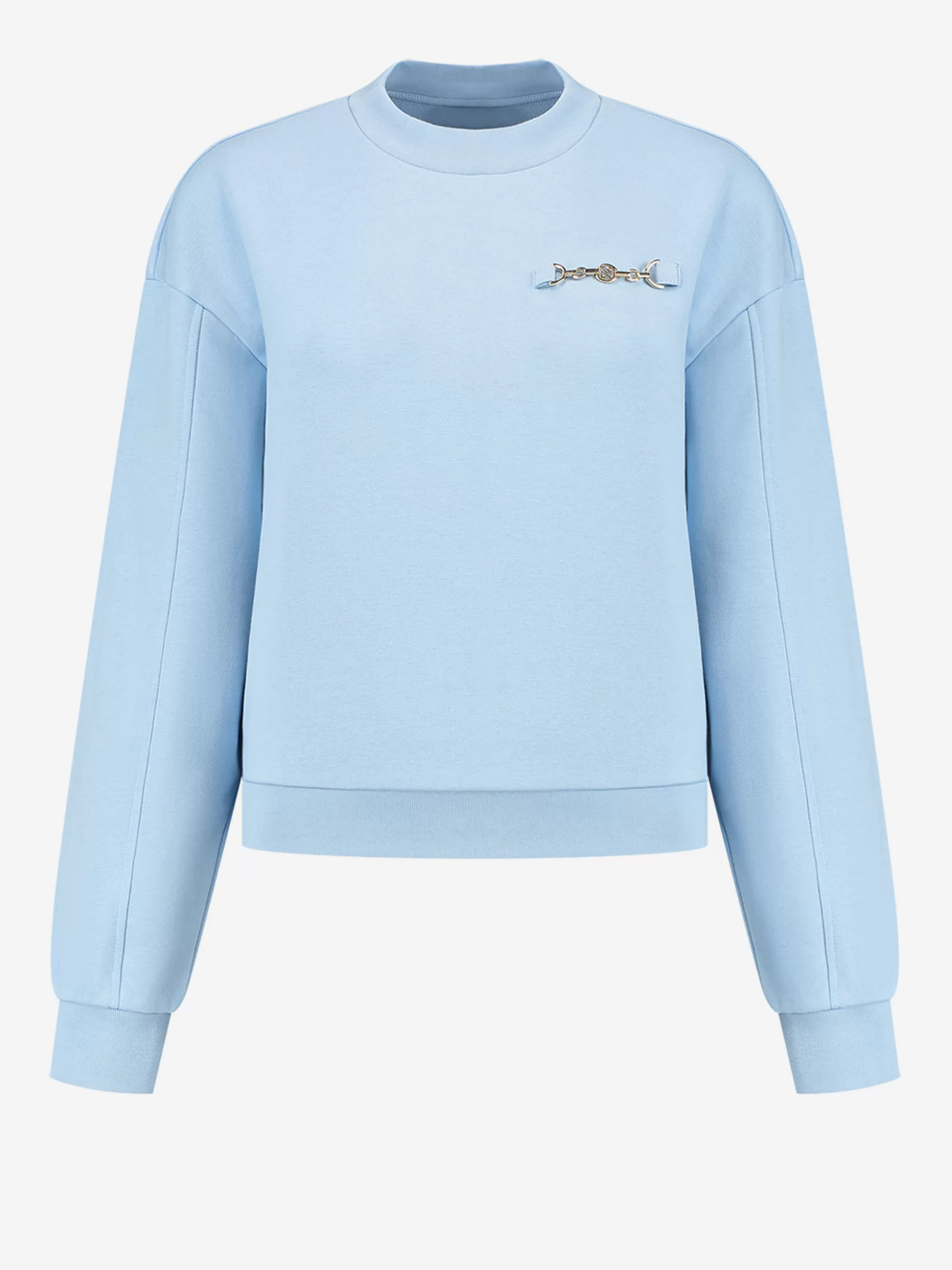 FIFTH HOUSE Truien & Vesten-Sweater met ketting detail Powderblue