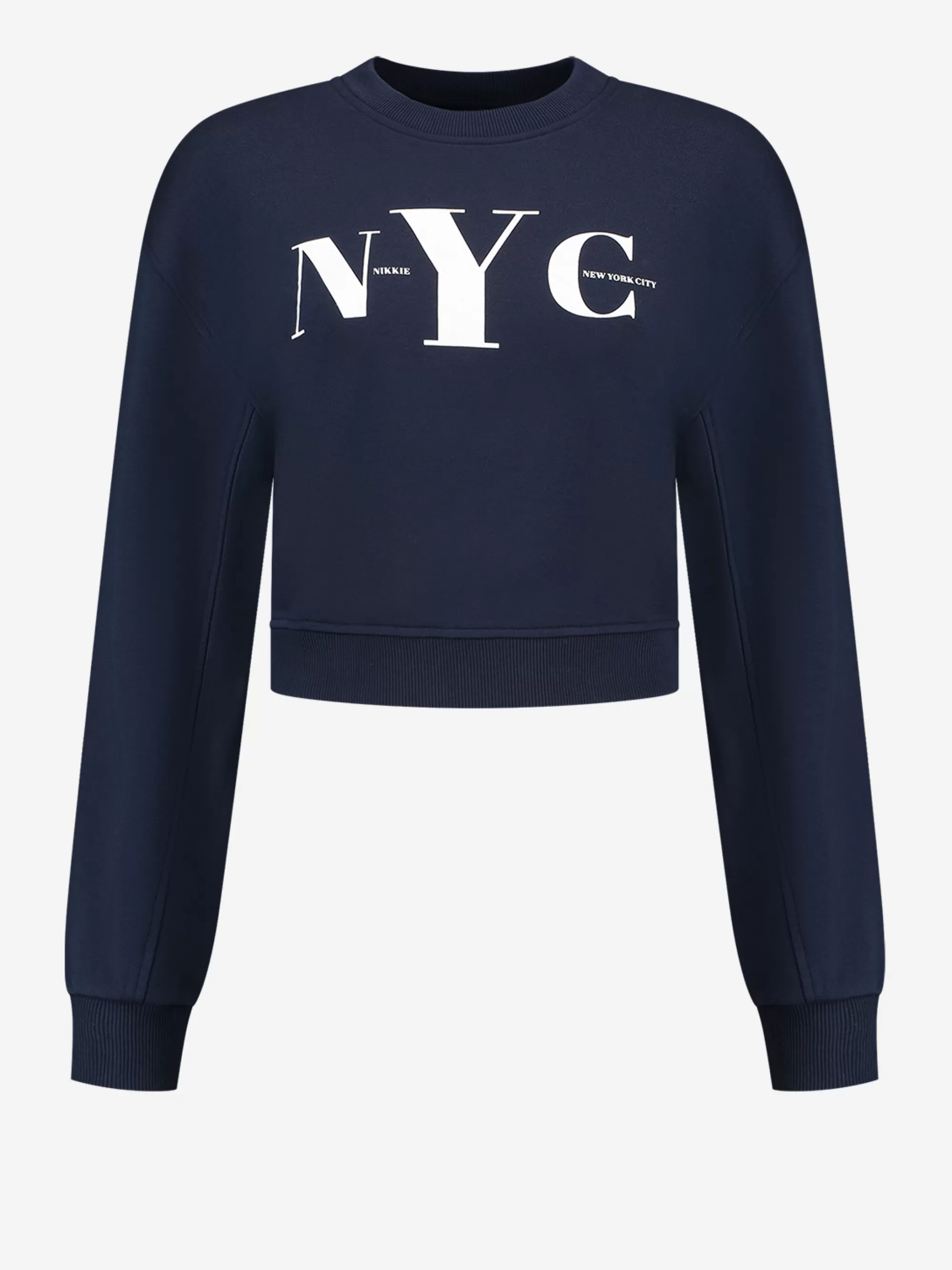 FIFTH HOUSE Truien & Vesten-Sweater met NYC print Navy