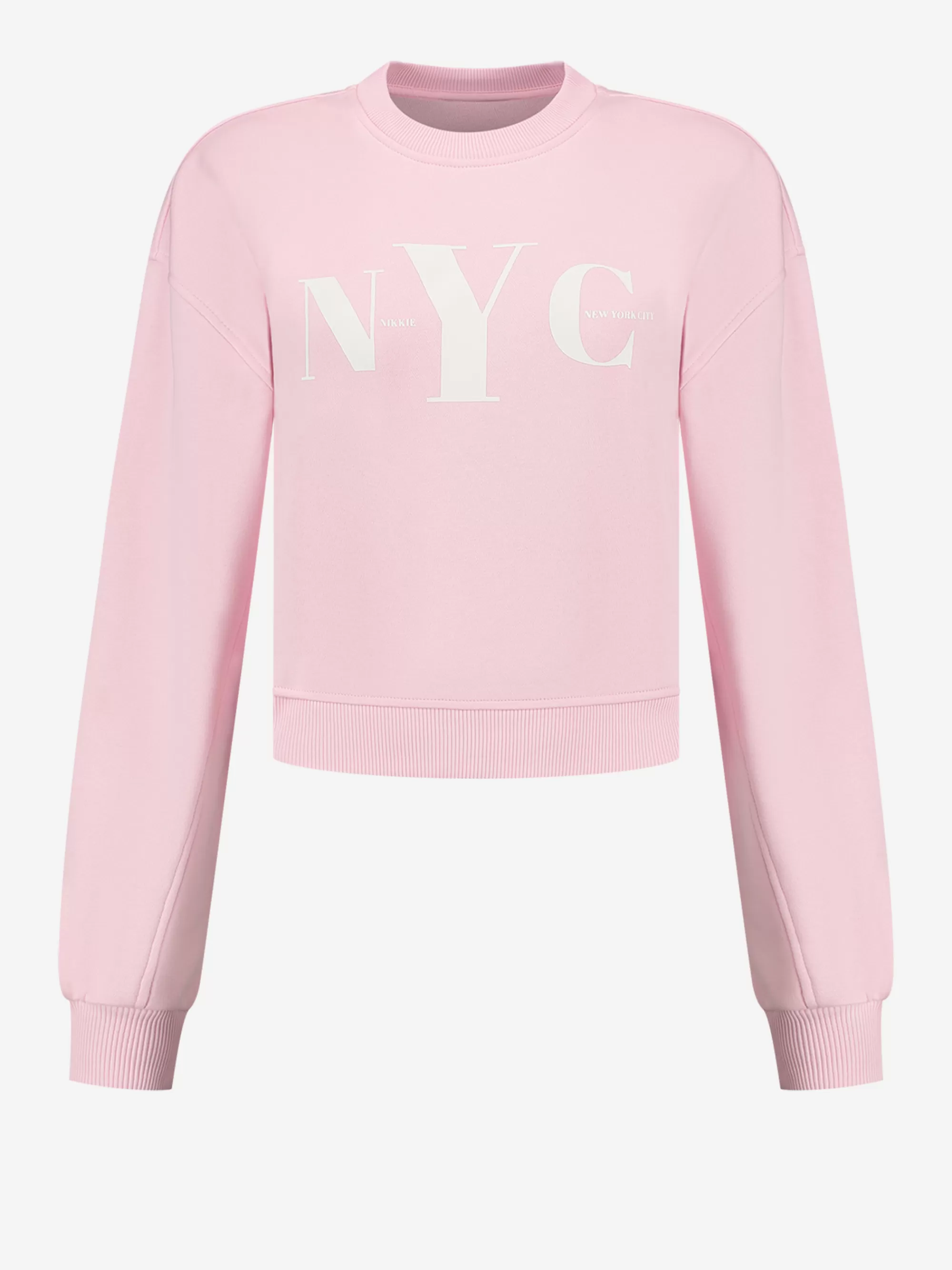 FIFTH HOUSE Truien & Vesten-Sweater met NYC print Cottoncandy