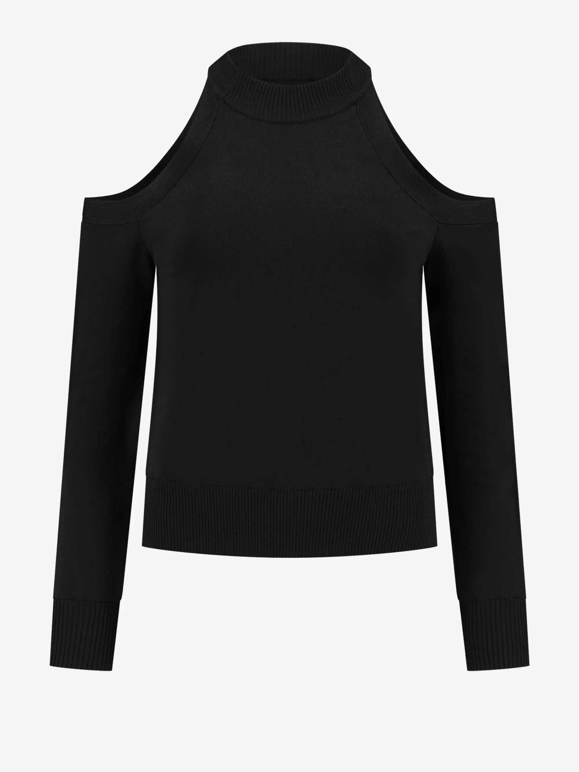 FIFTH HOUSE Truien & Vesten-Sweater met open schouders Black