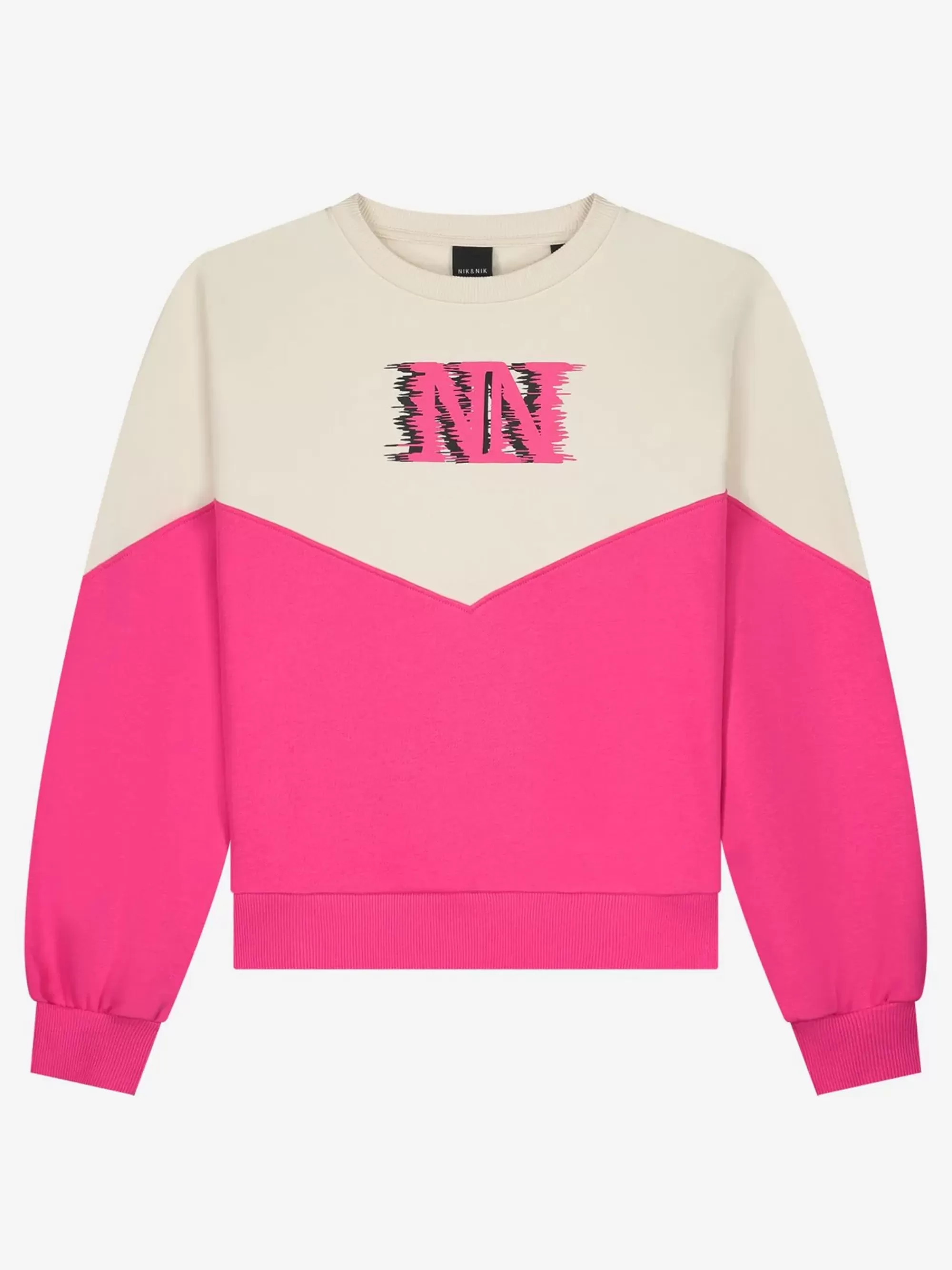 FIFTH HOUSE Truien & Vesten-Sweatshirt met NN-logo Fuchsiapop