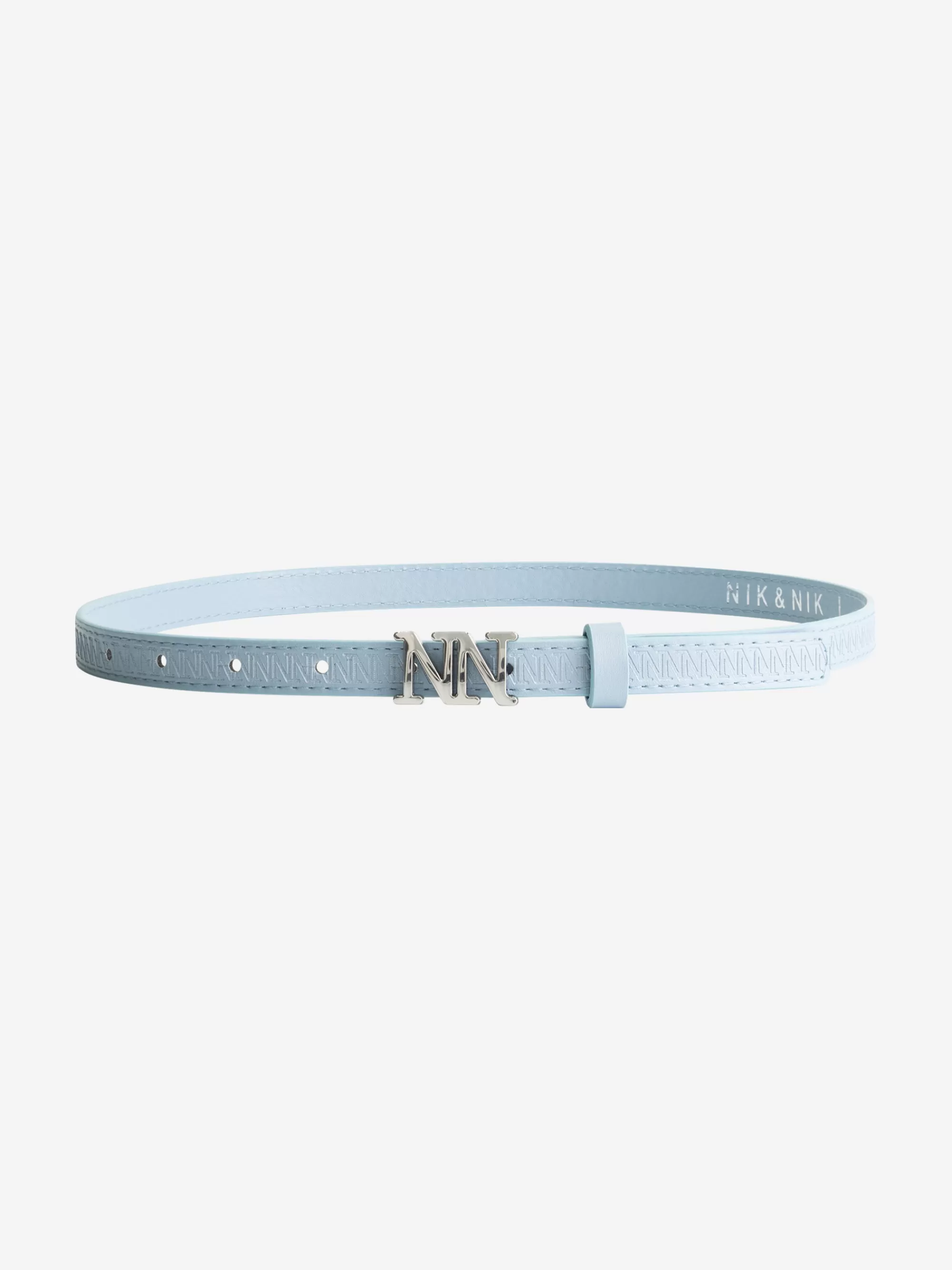 FIFTH HOUSE Alle Accessories-Taille riem met logo patroon Skyblue