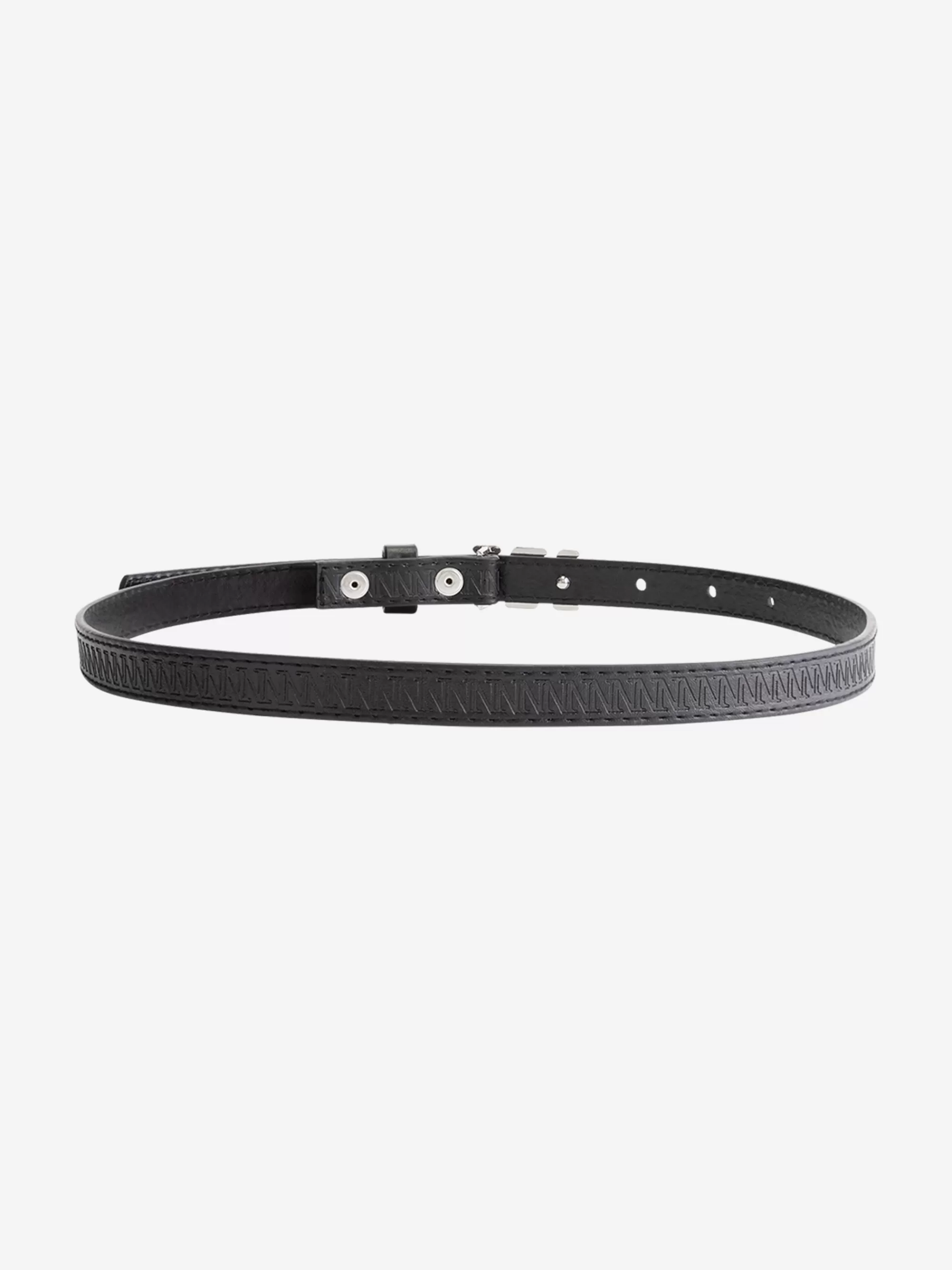 FIFTH HOUSE Alle Accessories-Taille riem met logo patroon Black