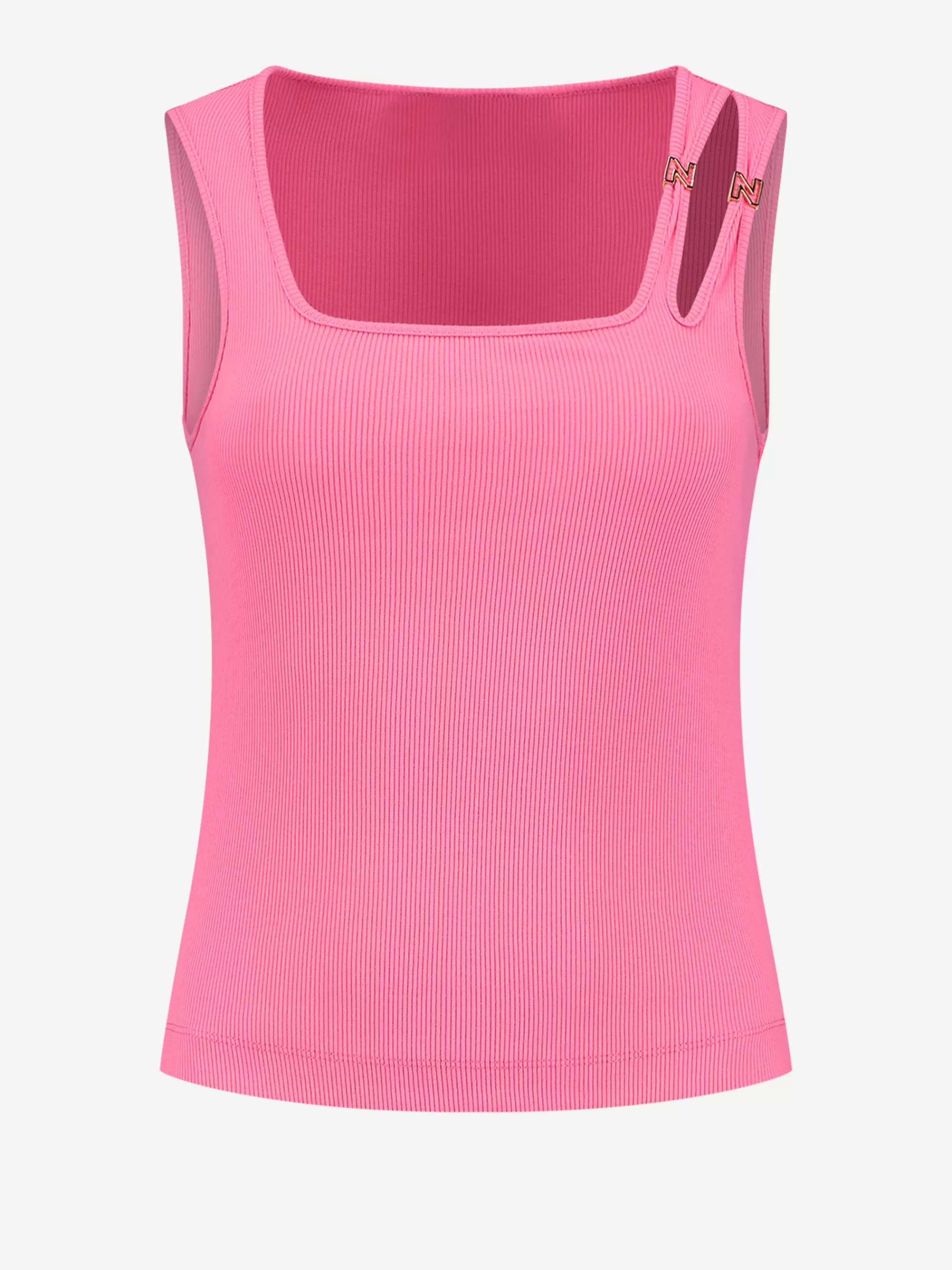 FIFTH HOUSE Tops-Tanktop met schouder detail Summerpink