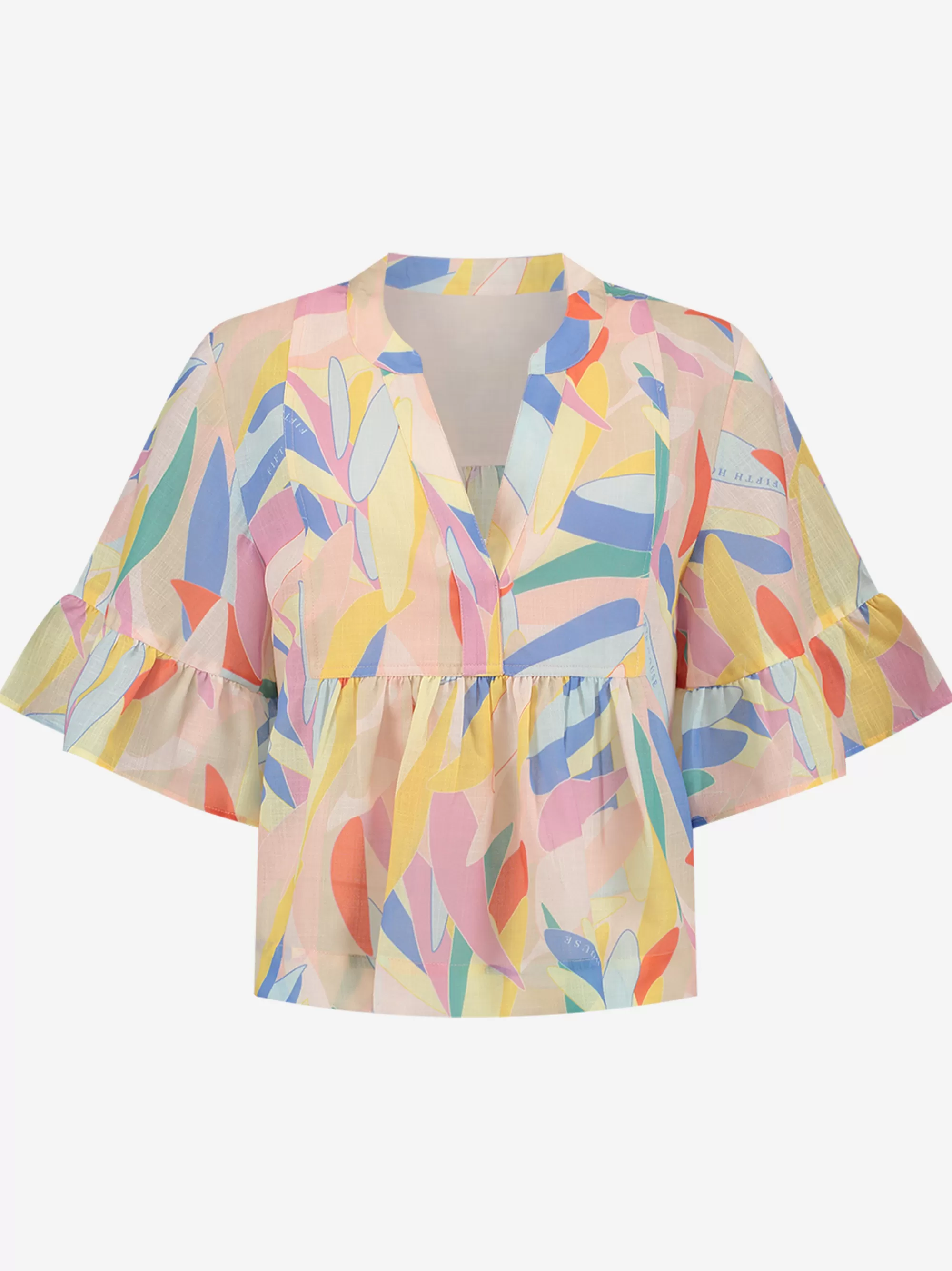 FIFTH HOUSE Blouses & Overhemden-Top met bloemenprint Lemonade