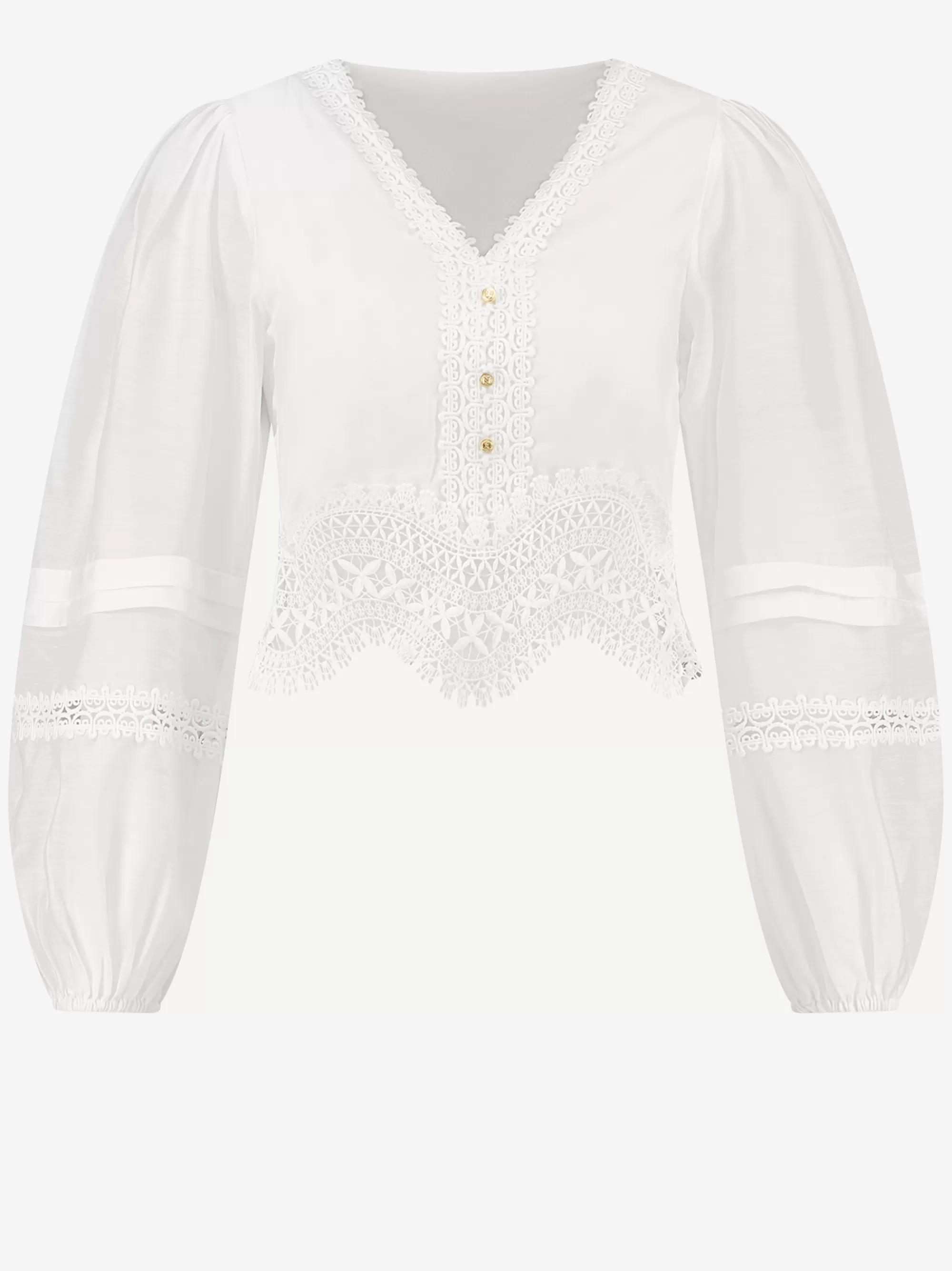 FIFTH HOUSE Tops-Top met embroidery Starwhite