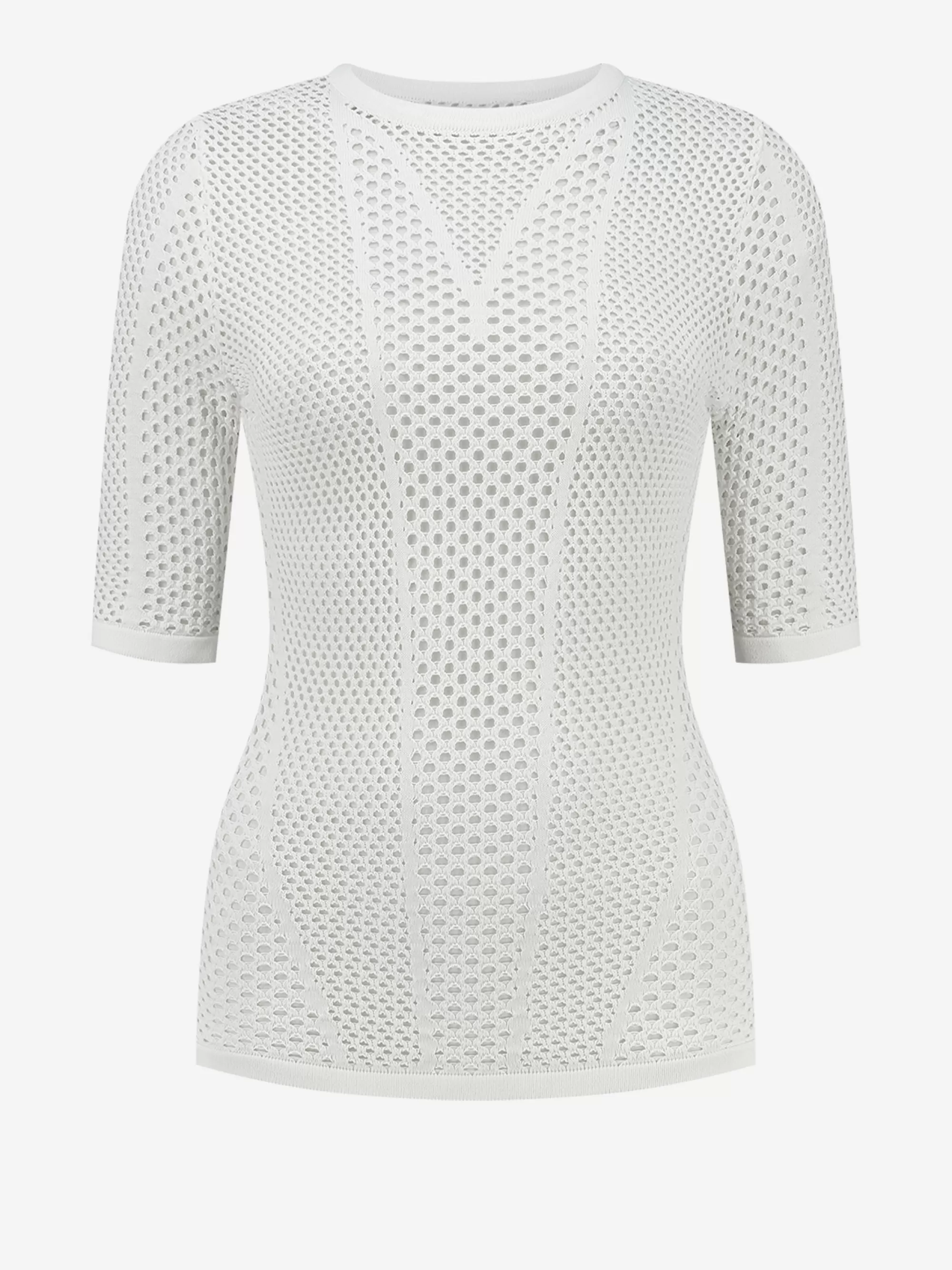 FIFTH HOUSE Tops-Top met mesh Starwhite